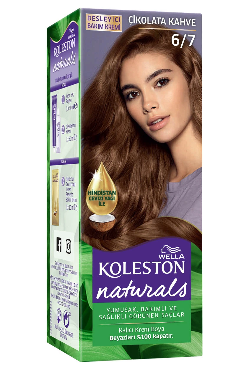 Wella Koleston Naturals Ikolata Kahve Tl Modamizbir