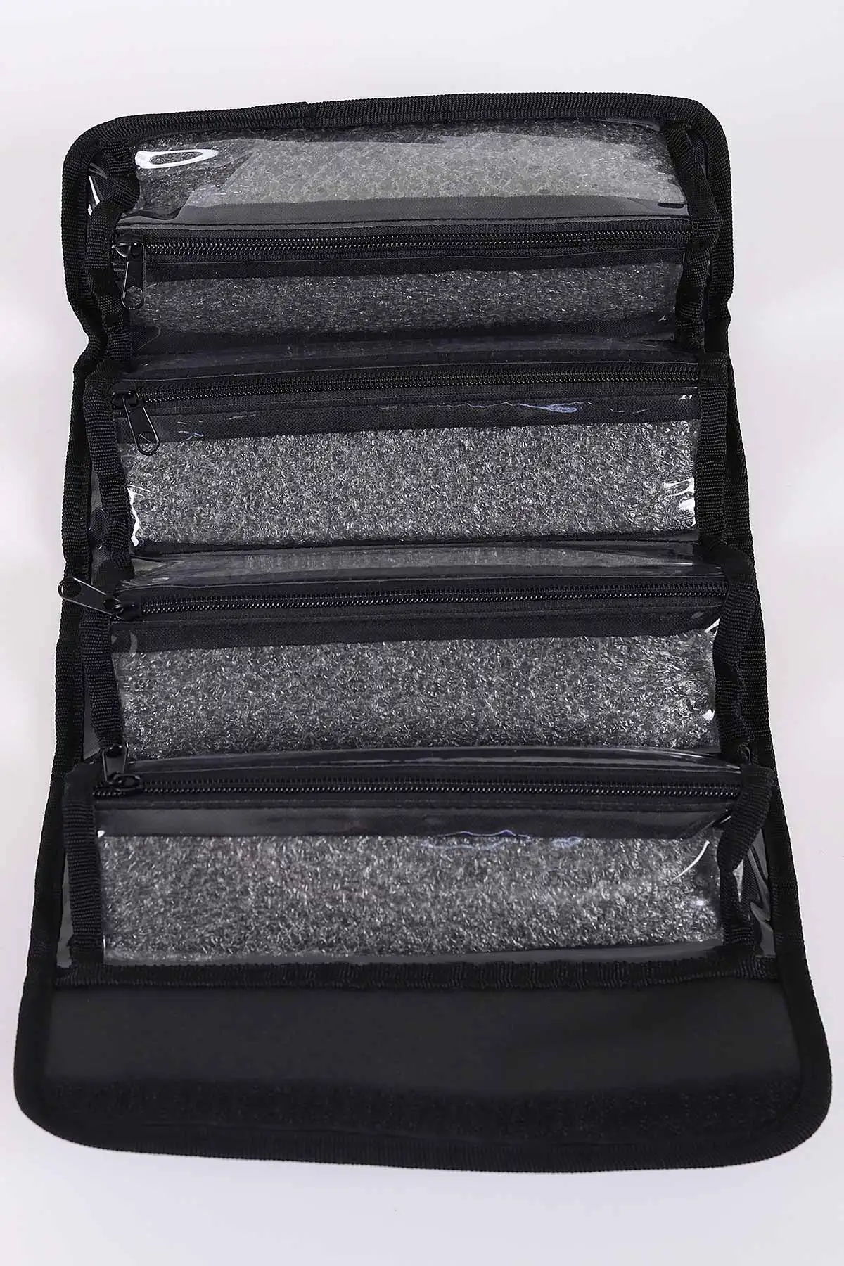 10x25 Cm Stilo Kumaş Desenli 4 Gözlü Çantalı Kalem Kutu 441703