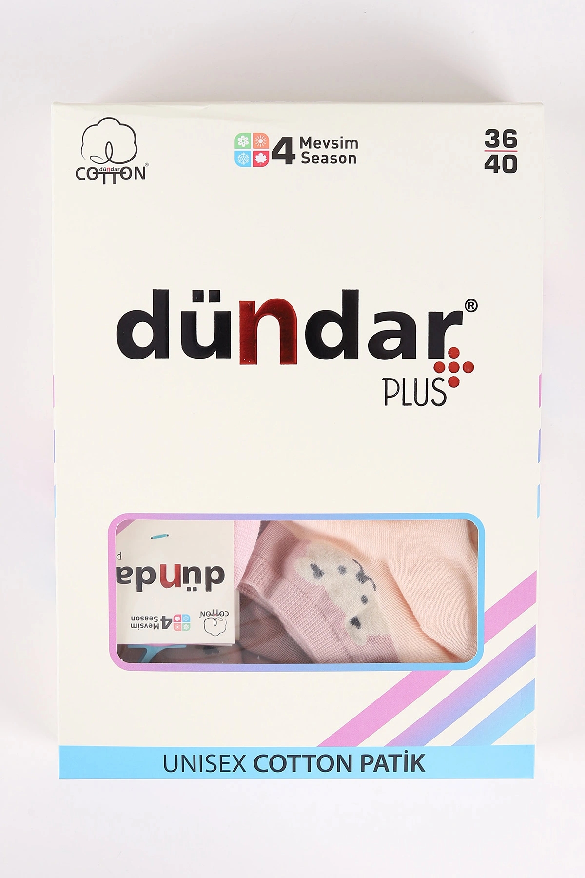 12'li Dört Mevsim Kadın Cotton Patik Çorap (36-40) 465622