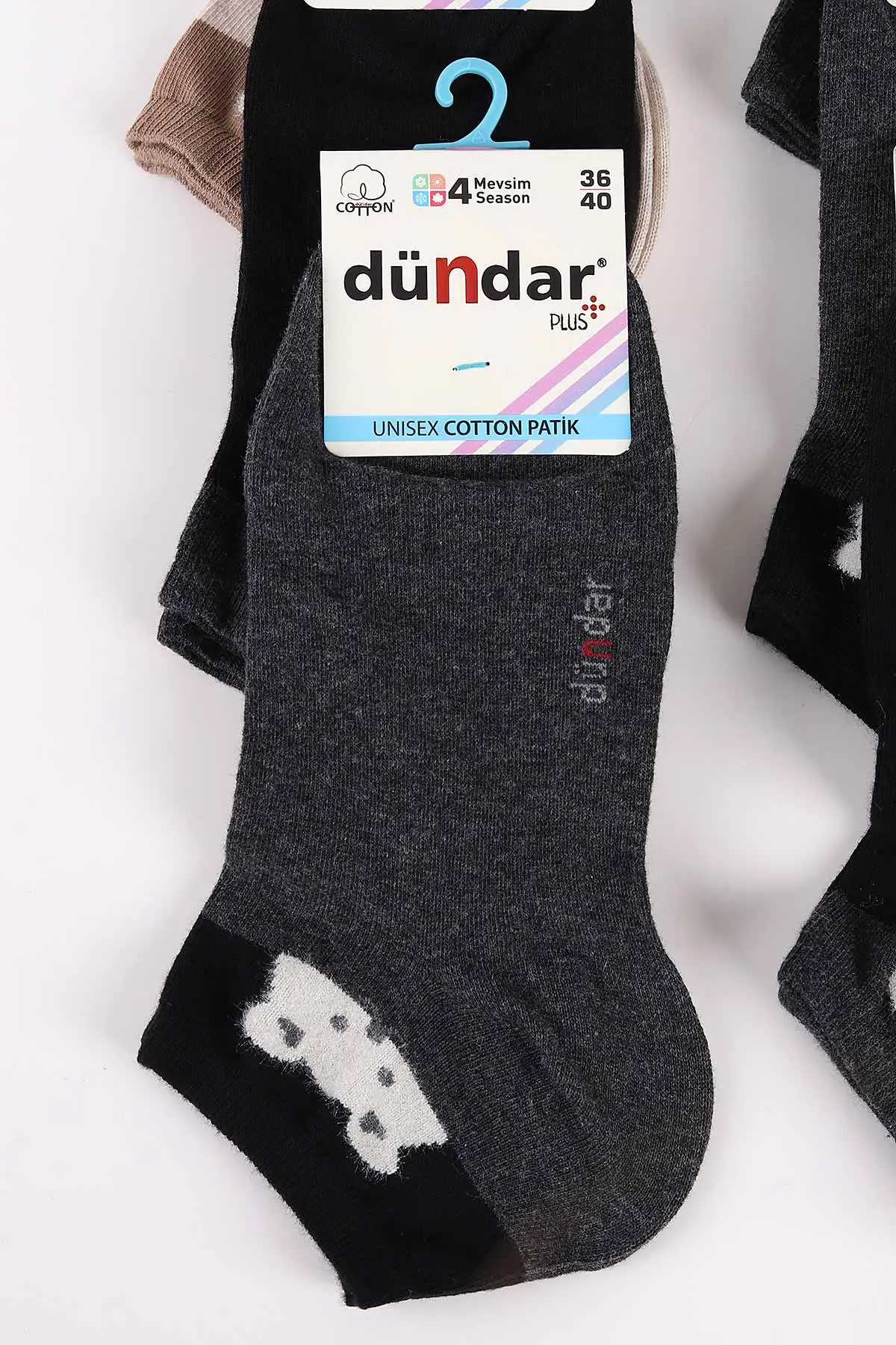 12'li Dört Mevsim Kadın Cotton Patik Çorap (36-40) 465625