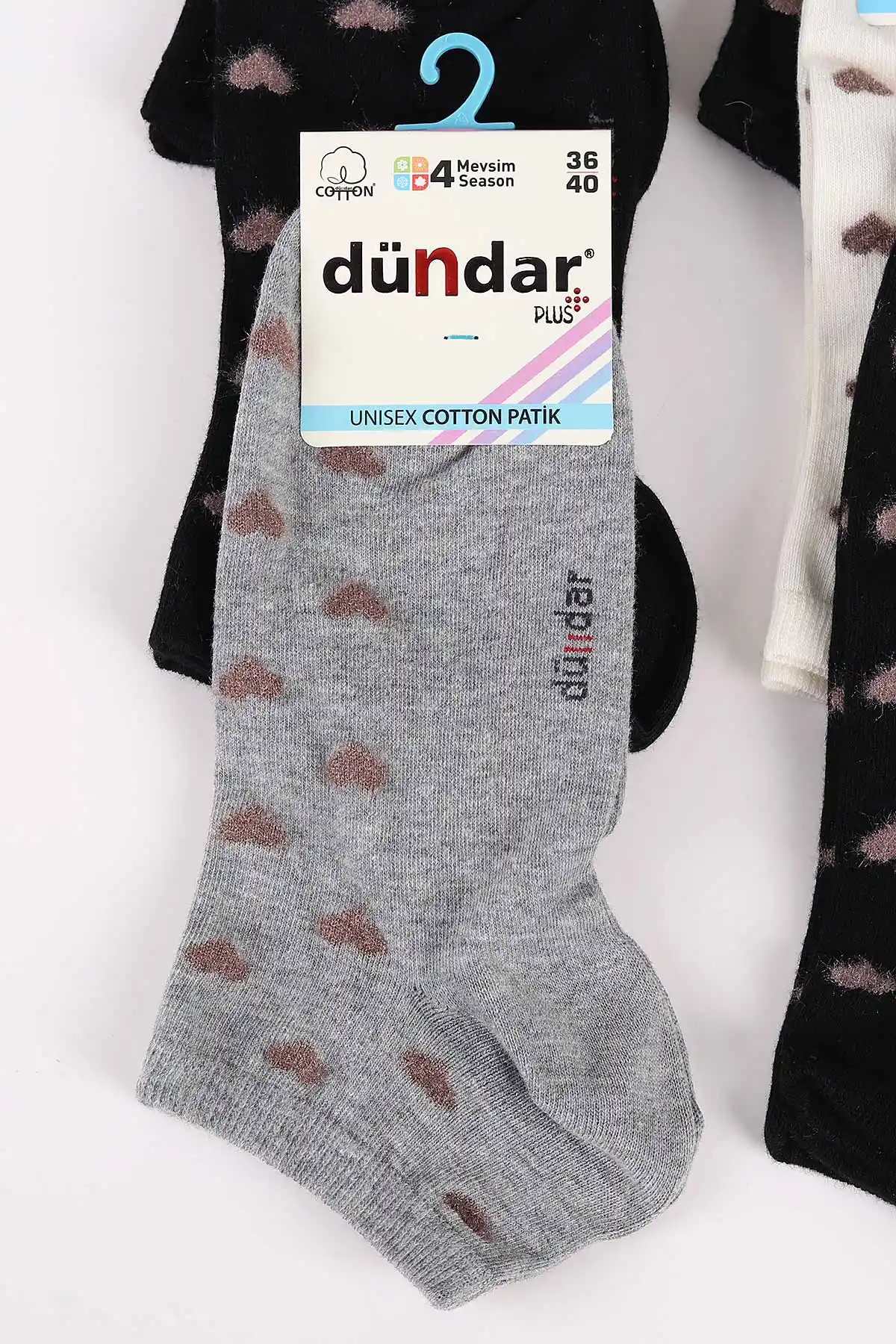 12'li Dört Mevsim Kadın Cotton Patik Çorap (36-40) 465627