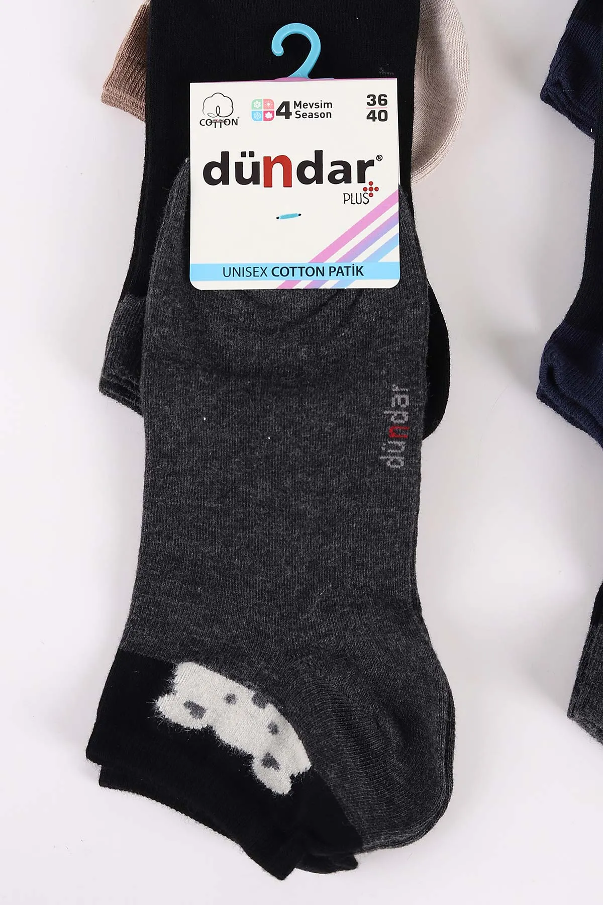 12'li Dört Mevsim Kadın Cotton Patik Çorap (36-40) 465629