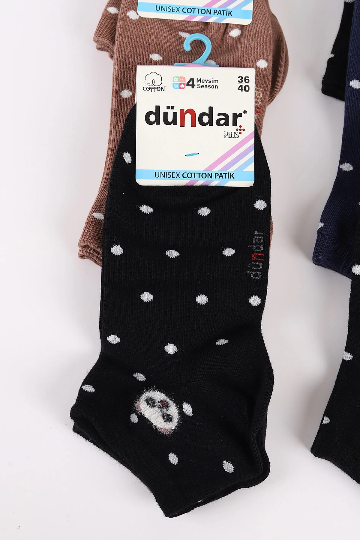 12'li Dört Mevsim Kadın Cotton Patik Çorap (36-40) 465630