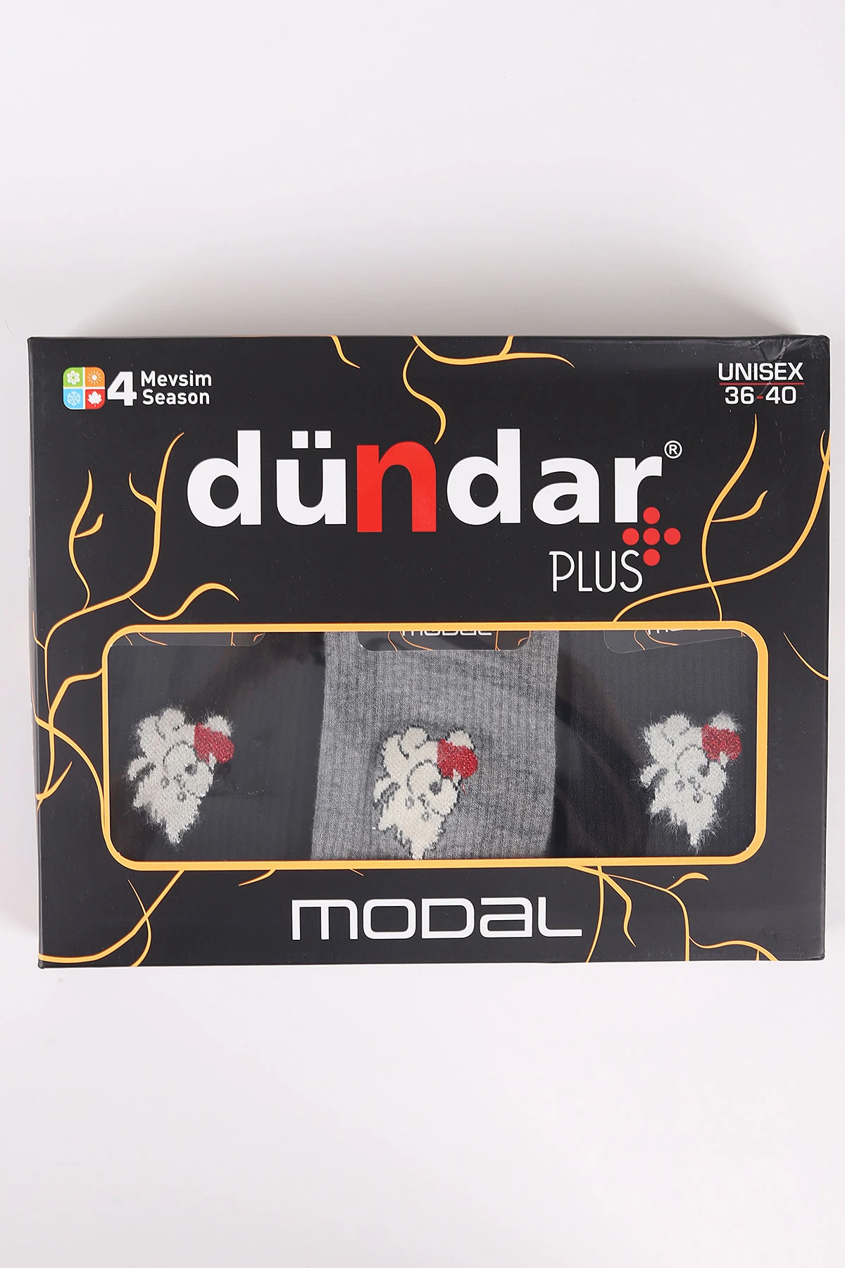 12'li Dört Mevsim Kadın Modal Çorap (36-40) 465582