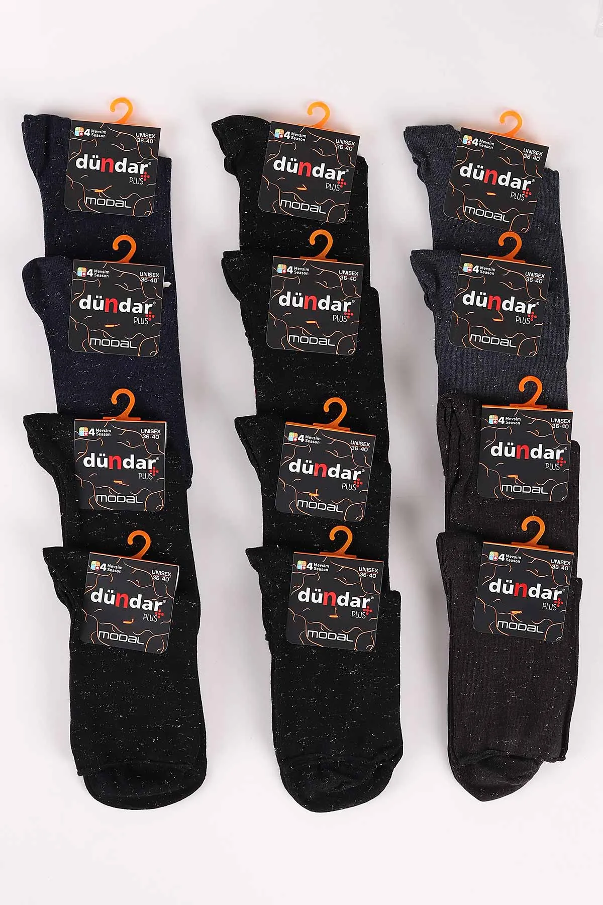 12'li Dört Mevsim Kadın Modal Çorap (36-40) 465583