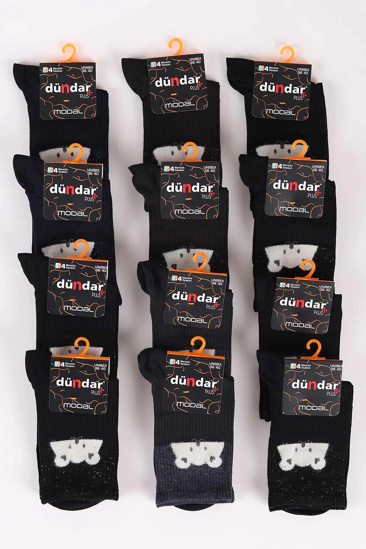 12'li Dört Mevsim Kadın Modal Çorap (36-40) 465585