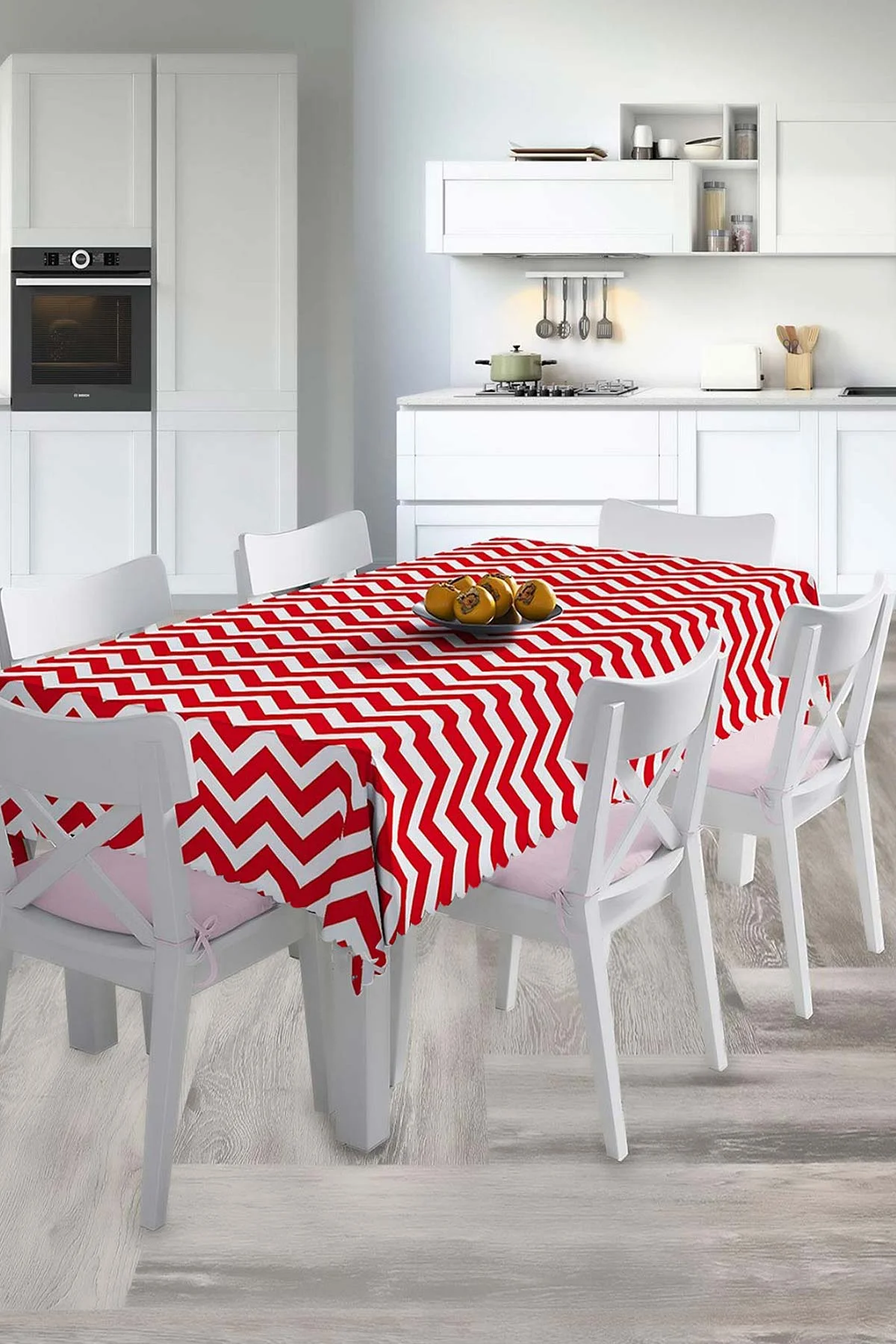 140x220 Dijital Baskılı Mordern Masa Örtüsü 218992