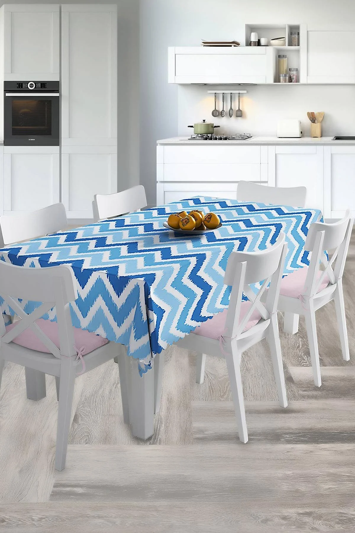 140x220 Dijital Baskılı Mordern  Masa Örtüsü 219010