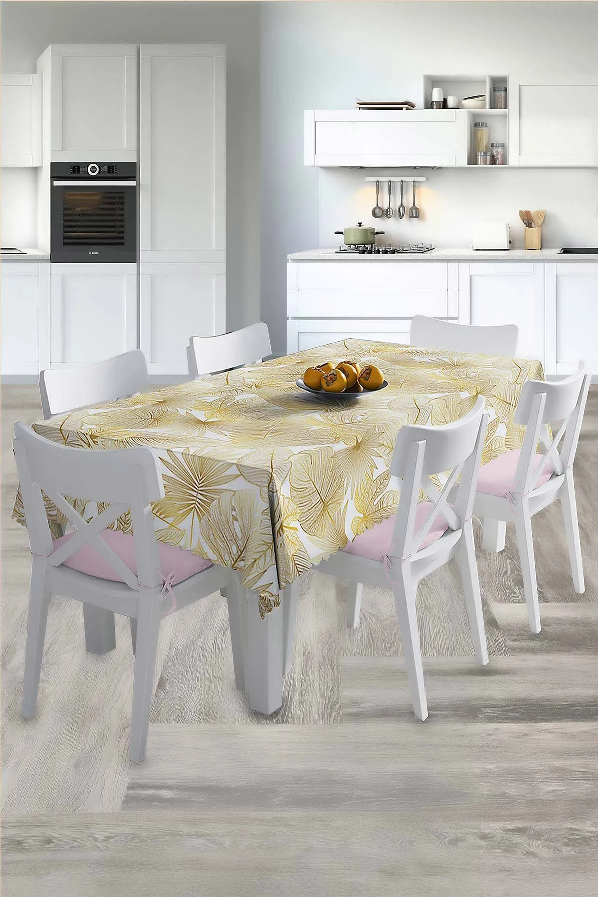 140x220 Dijital Baskılı Mordern  Masa Örtüsü 219021
