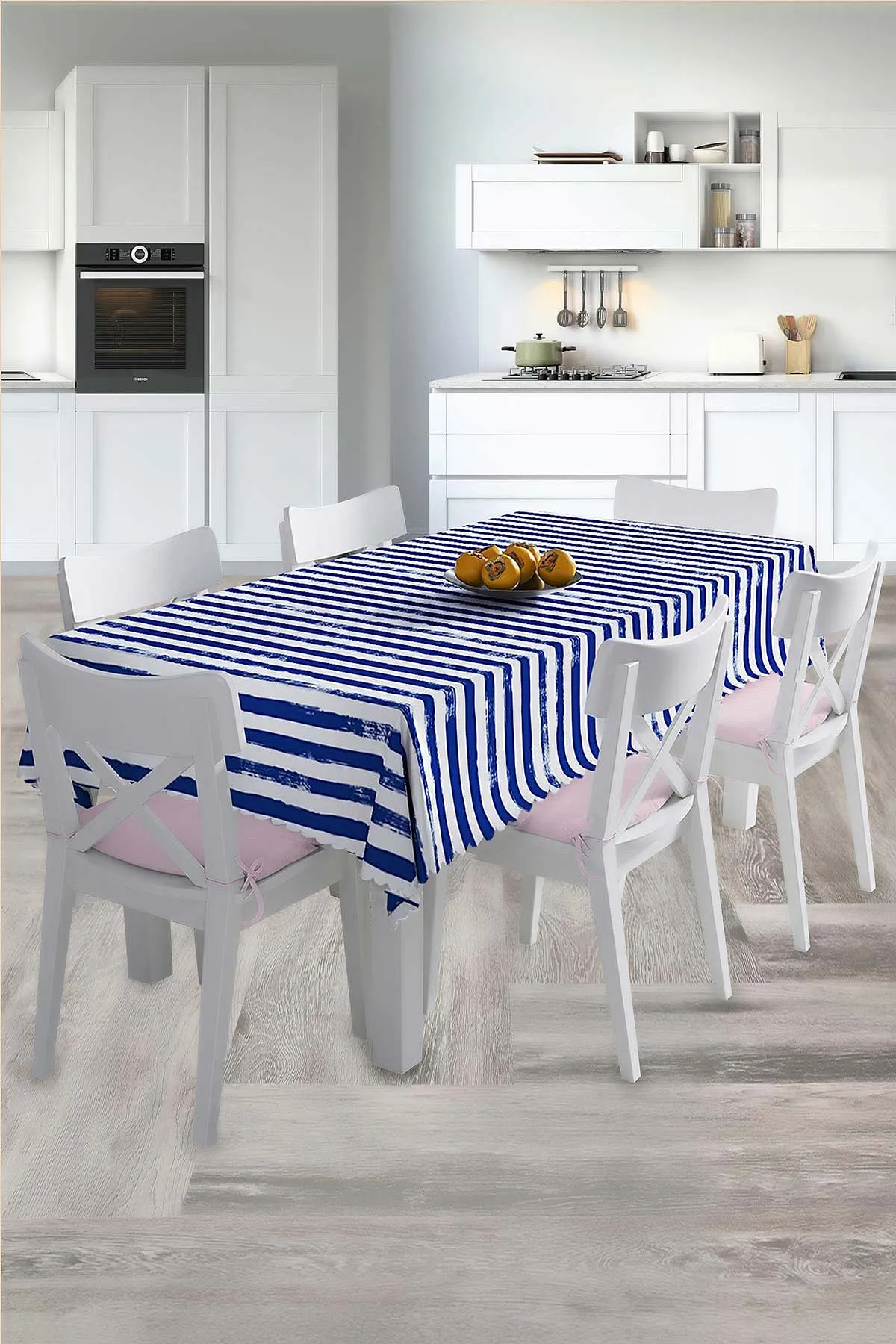 140x220 Dijital Baskılı Mordern Masa Örtüsü 219024