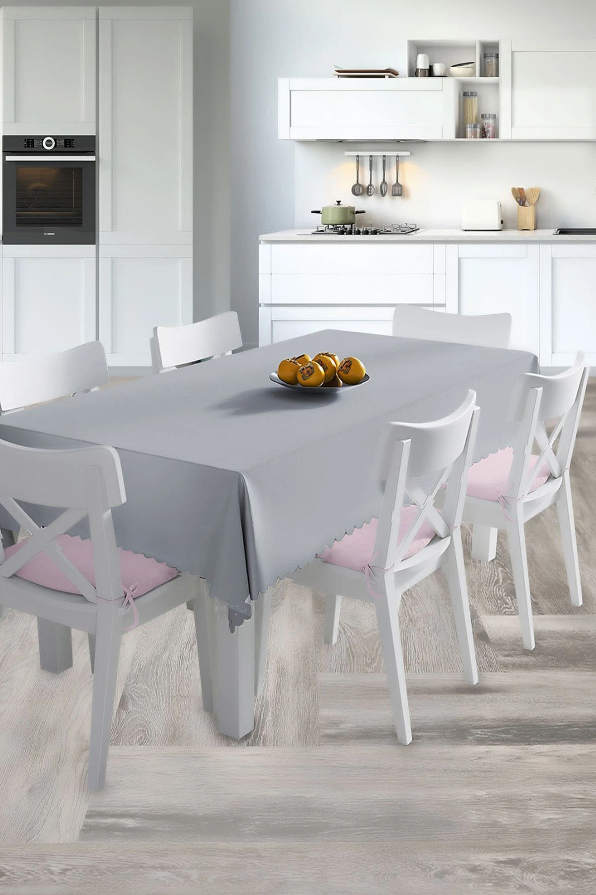 140x220 Dijital Baskılı Mordern  Masa Örtüsü 219026