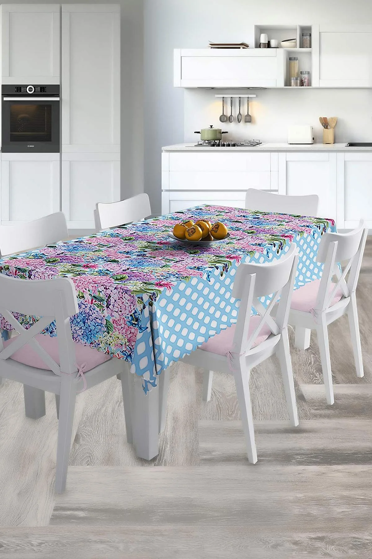 140x220 Dijital Baskılı Mordern  Masa Örtüsü 219027