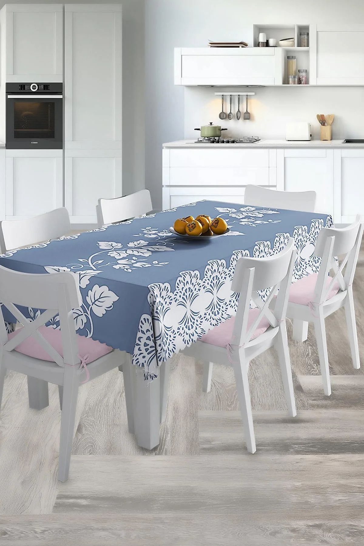 140x220 Dijital Baskılı Mordern  Masa Örtüsü 219034