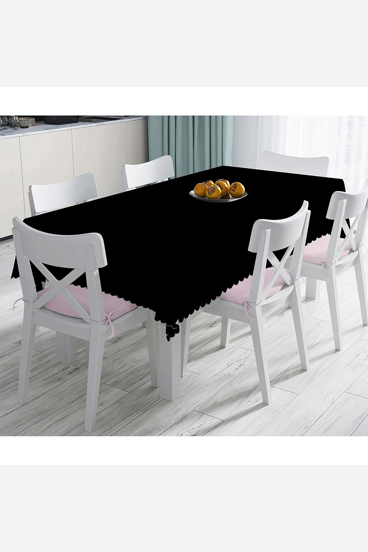 140x220 Dijital Baskılı Mordern Masa Örtüsü 219041