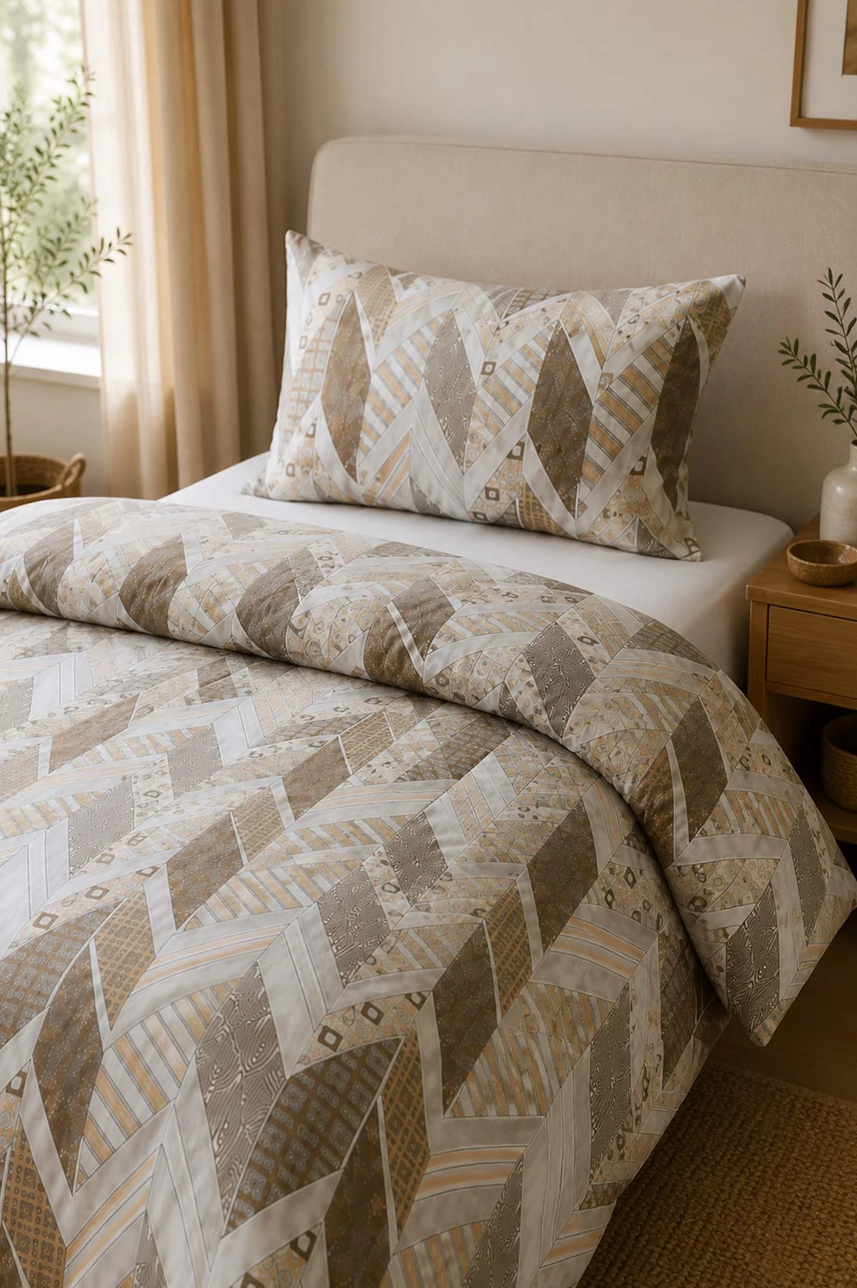 160x220 Cm Bella Home Tek Kişilik New Box Nevresim Takımı 474536