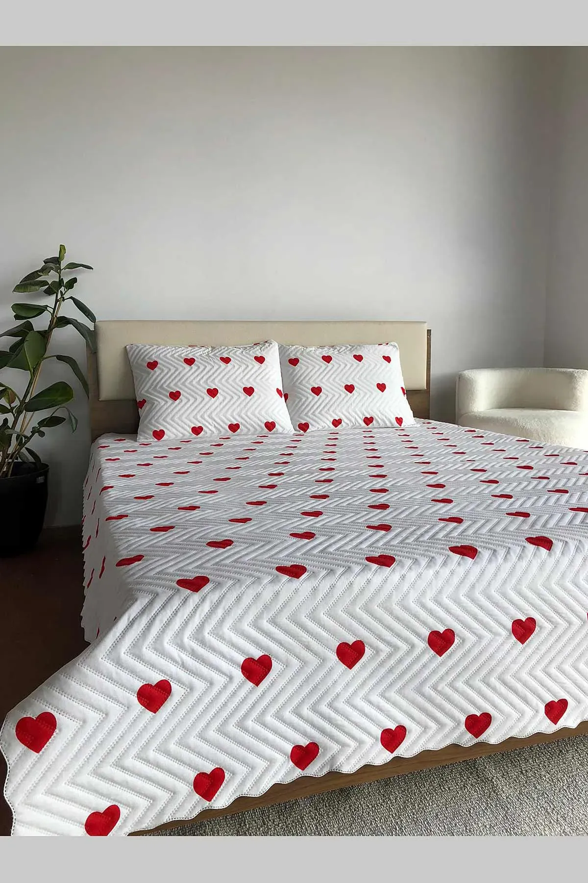 160x240 Cm Tek Kişilik Çok Amaçlı Pike Takımı 395550