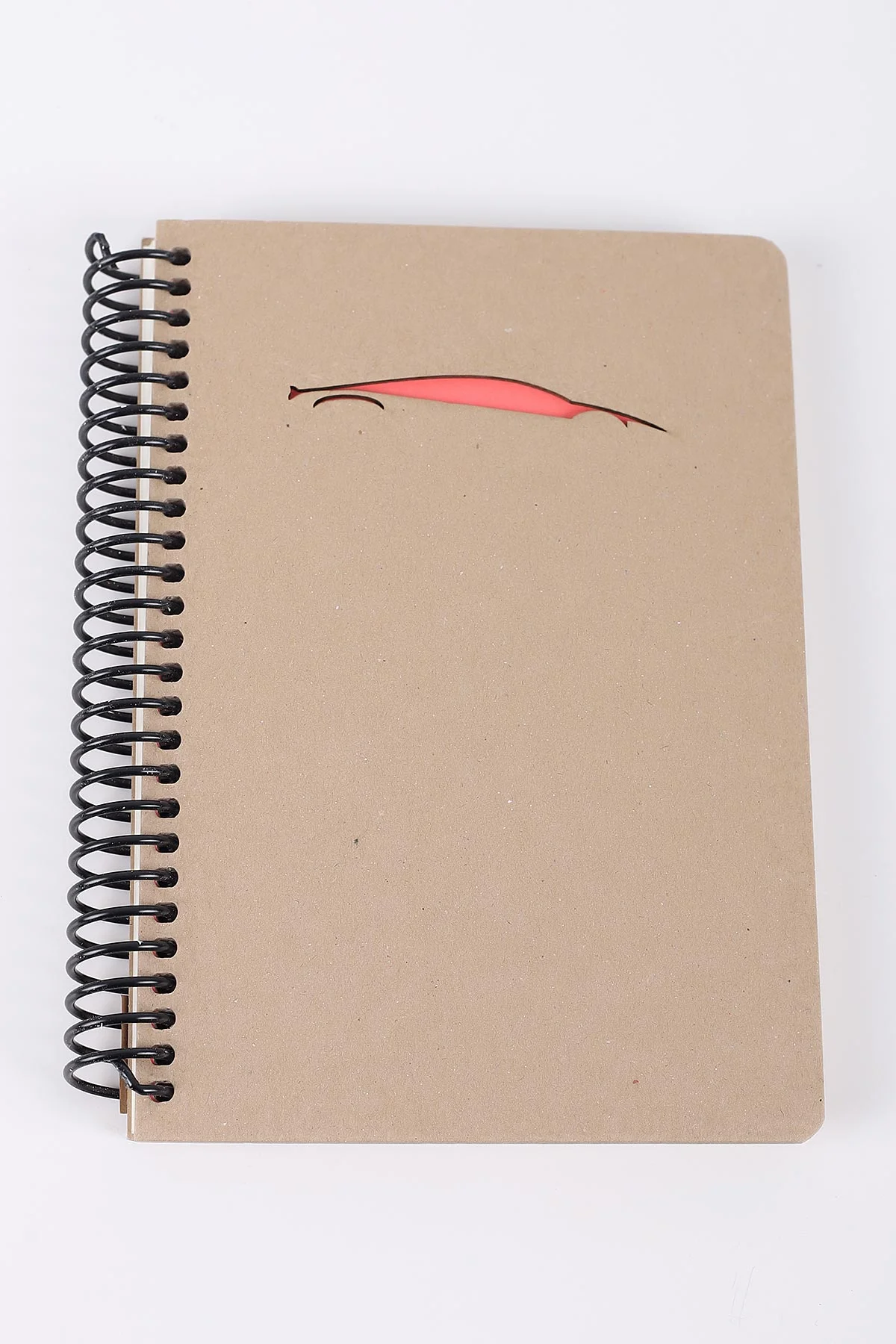 17x24 Tokaç Kraft Kapak Lazer Kesim 100 Yaprak Çizgili Defter 413704