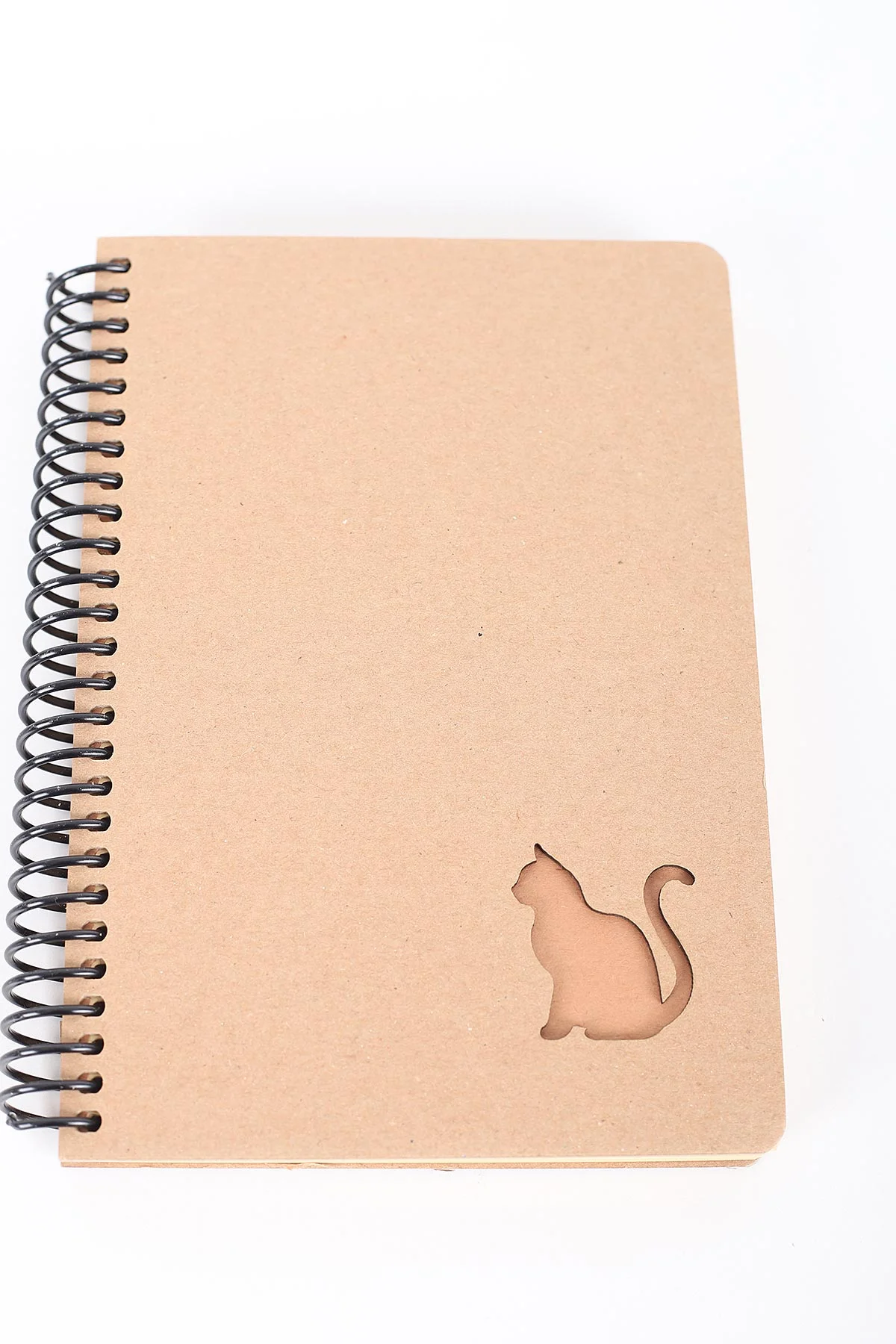 17x24 Tokaç Kraft Kapak Lazer Kesim 100 Yaprak Kareli Defter 392077