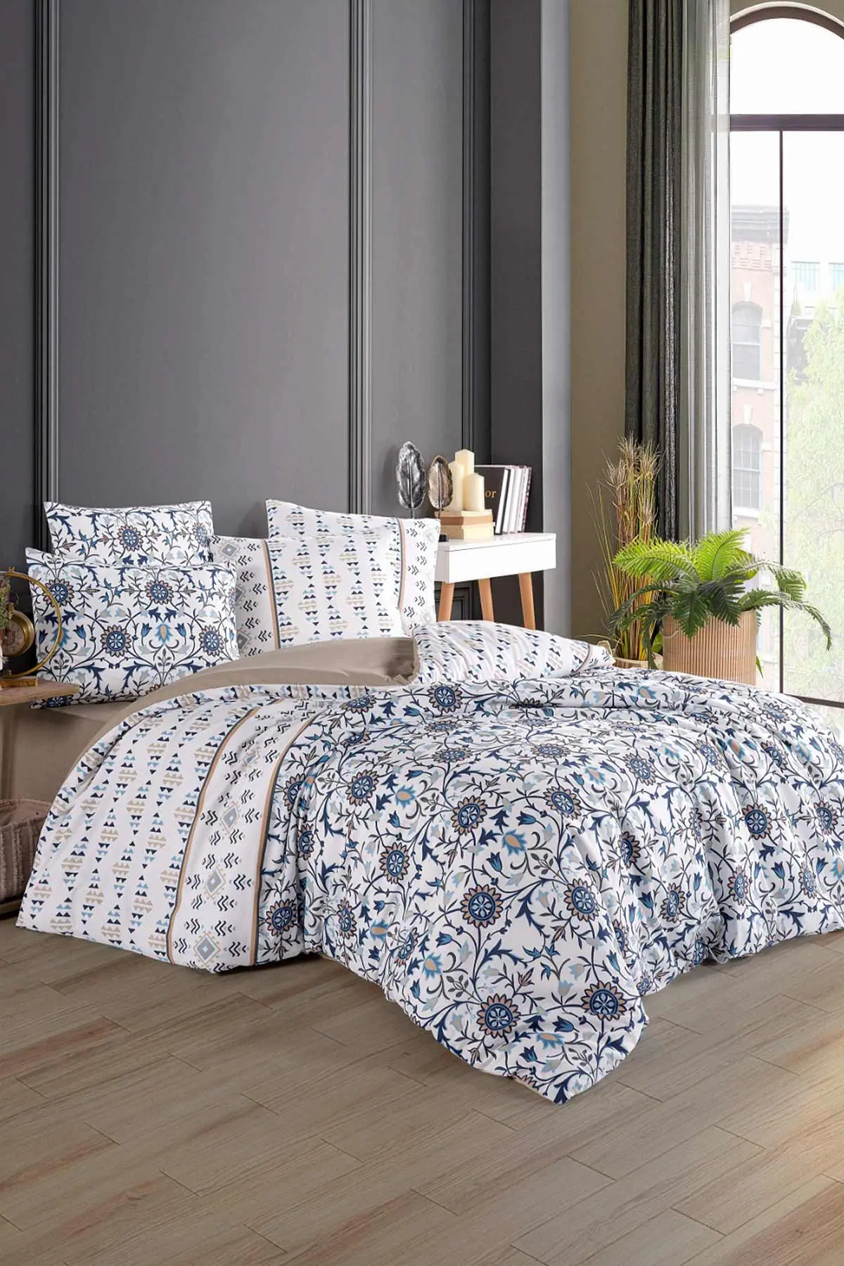 200x220 Cm New Home Çift Kişilik Vip Nevresim Takımı 336729