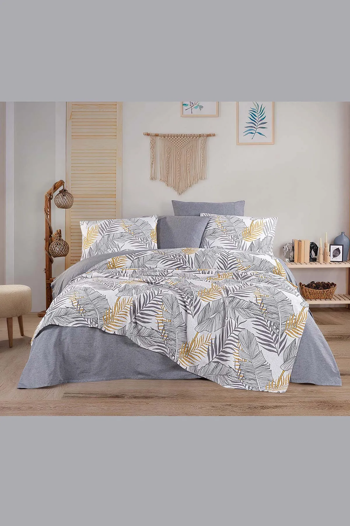 200x240 Cm New Home Çift Kişilik Baskılı Pike Takımı 336751