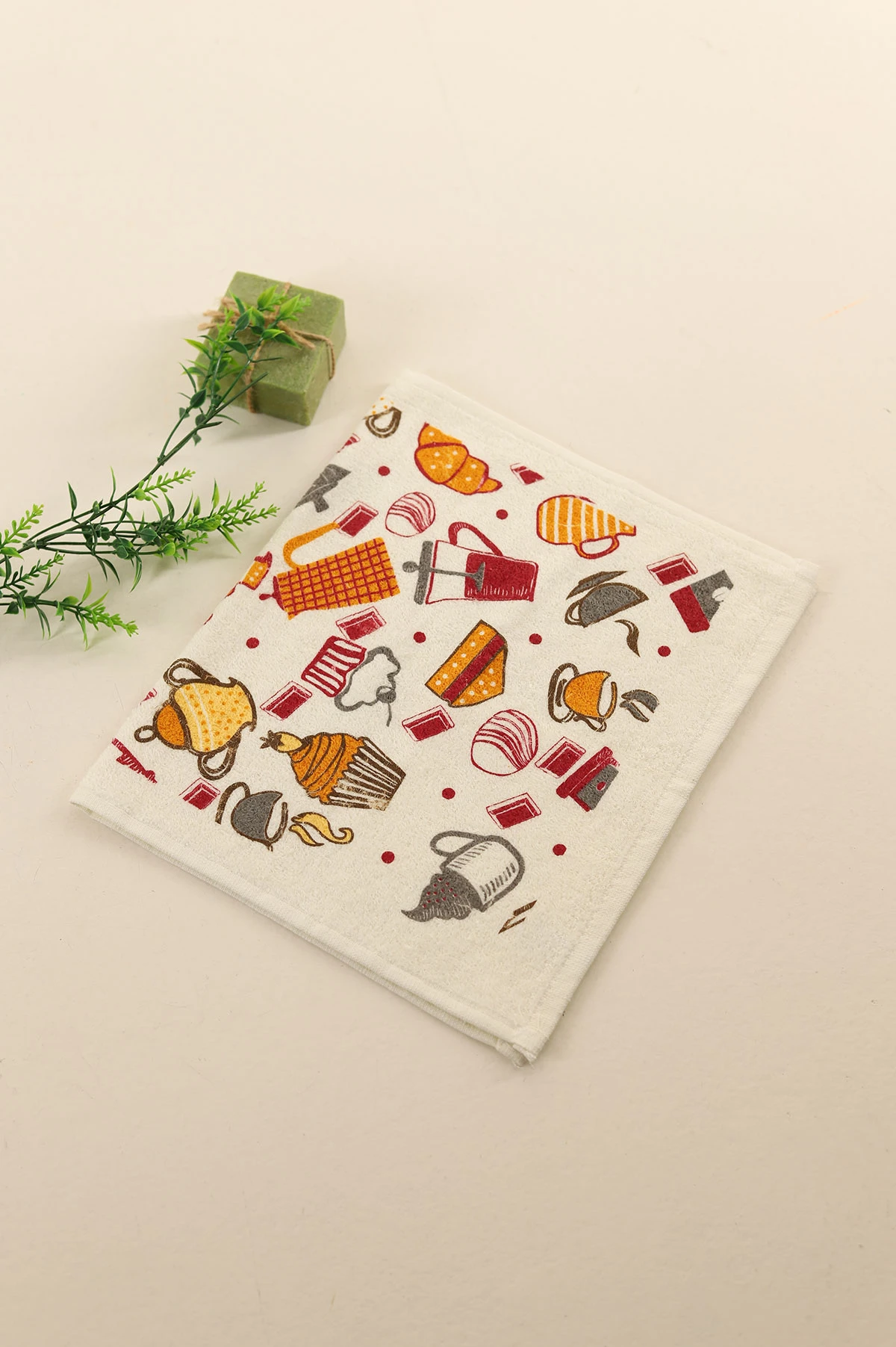 30x50 Baskılı Mutfak Havlusu 287925