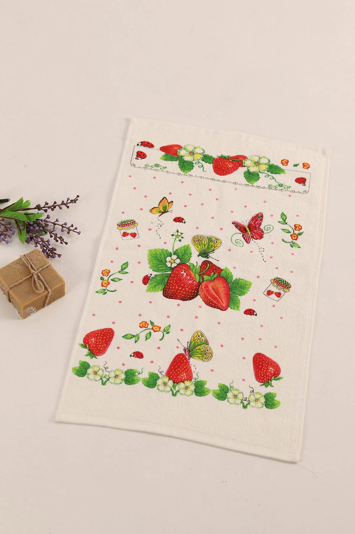 30x50 Cm Baskılı Mutfak Havlusu 422289