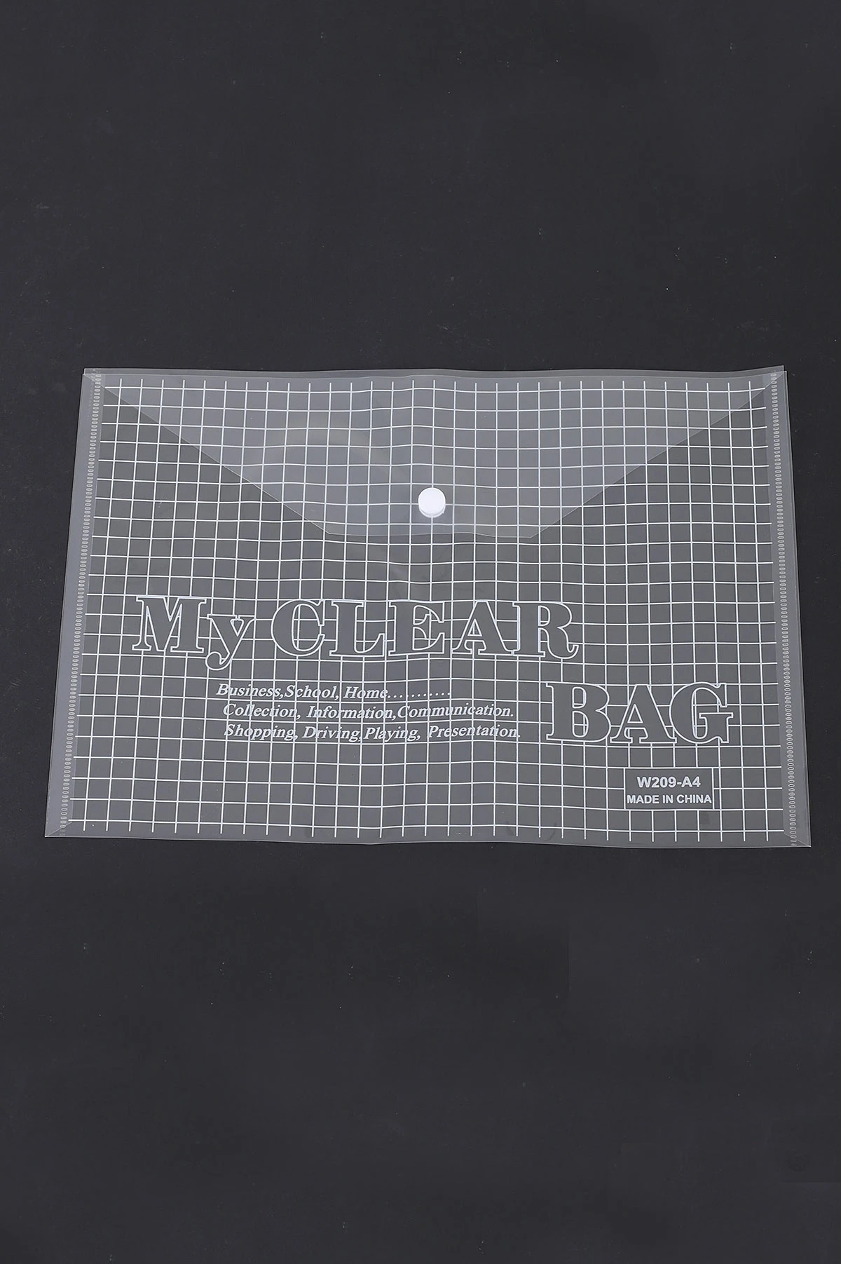 32x22 Cm Regi Şeffaf Çıtçıtlı Dosya 426364