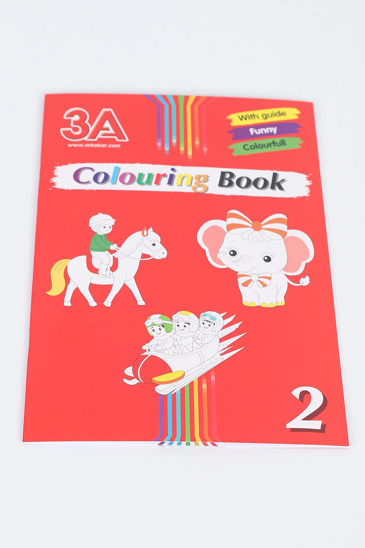 3A Örnekli Boyama Kitabı 403925