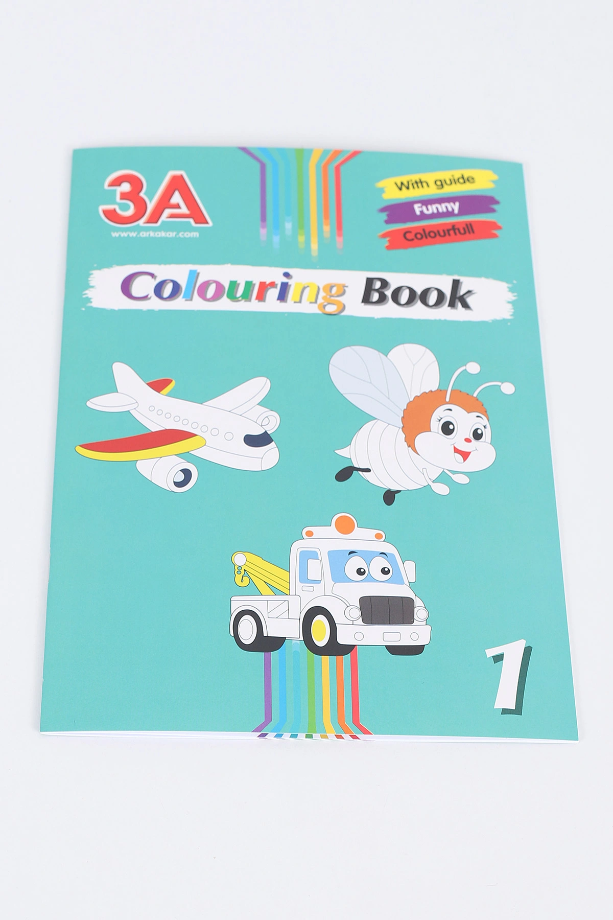 3A Örnekli Boyama Kitabı 403926