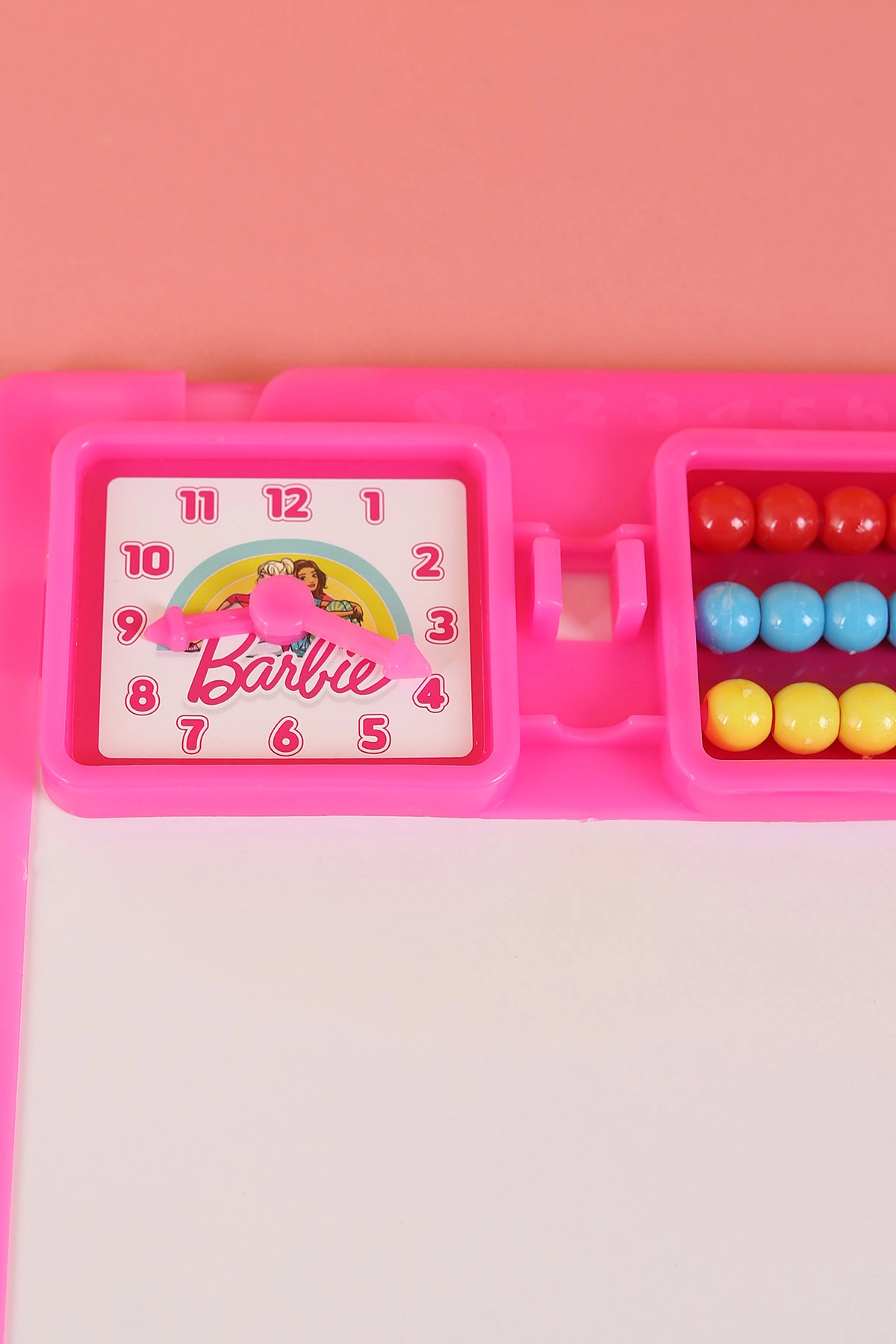 40x30 cm Pembe Barbie Abaküslü Yazı Tahtası 283098