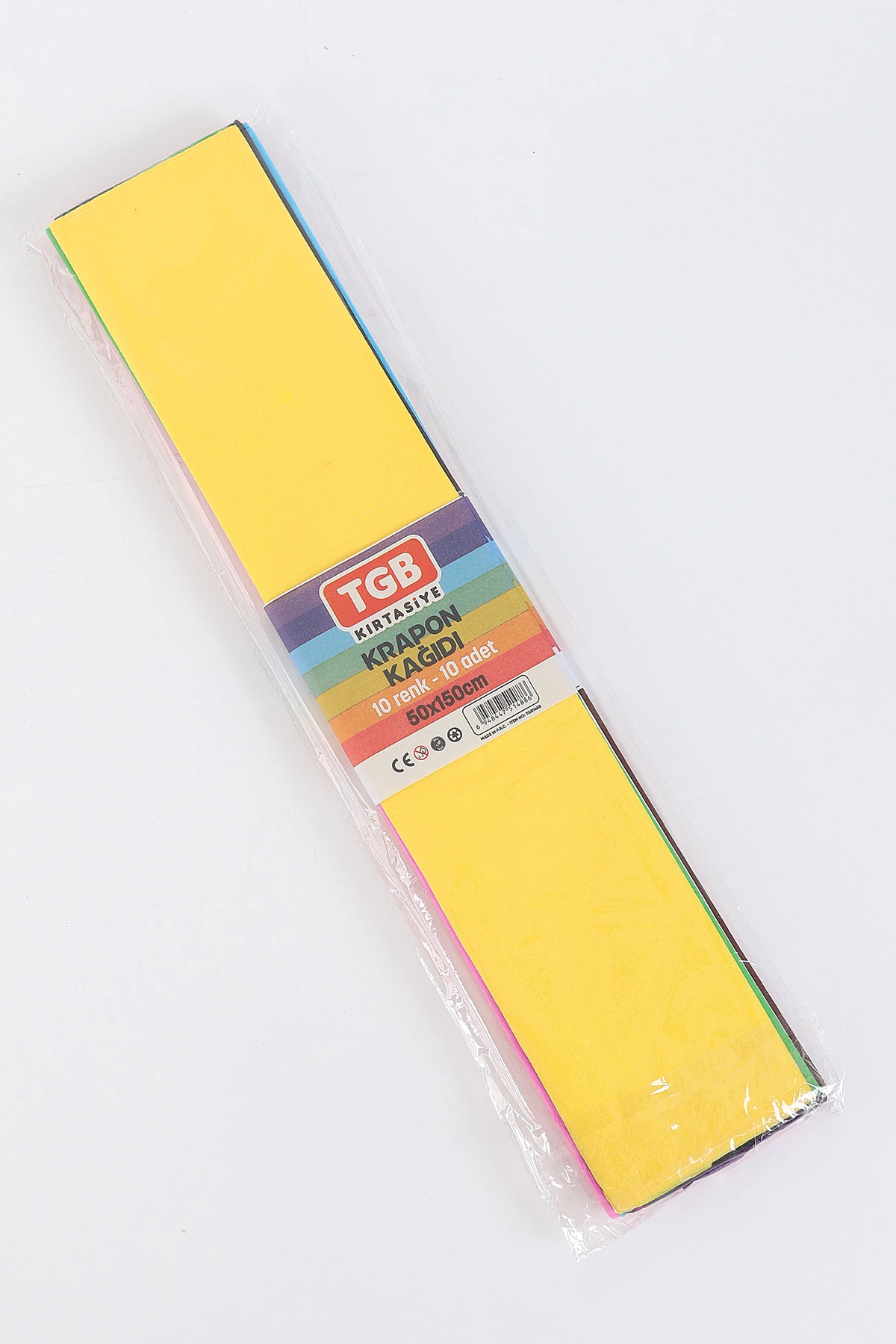 50x150 TGB Krapon Kağıdı 10 Renk 10 Adet 285660