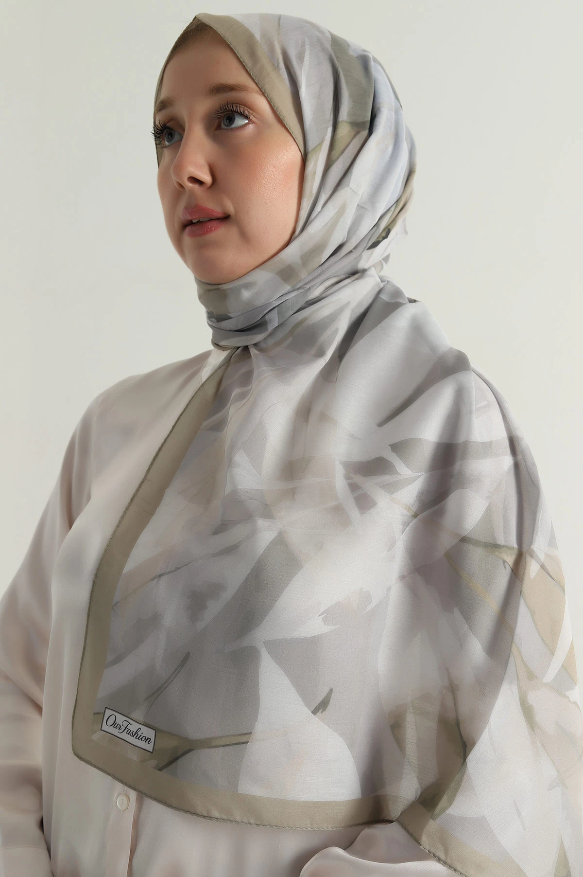 75x180 Cm Our Fashion Dijital Baskılı Desenli Nova Şal 396813