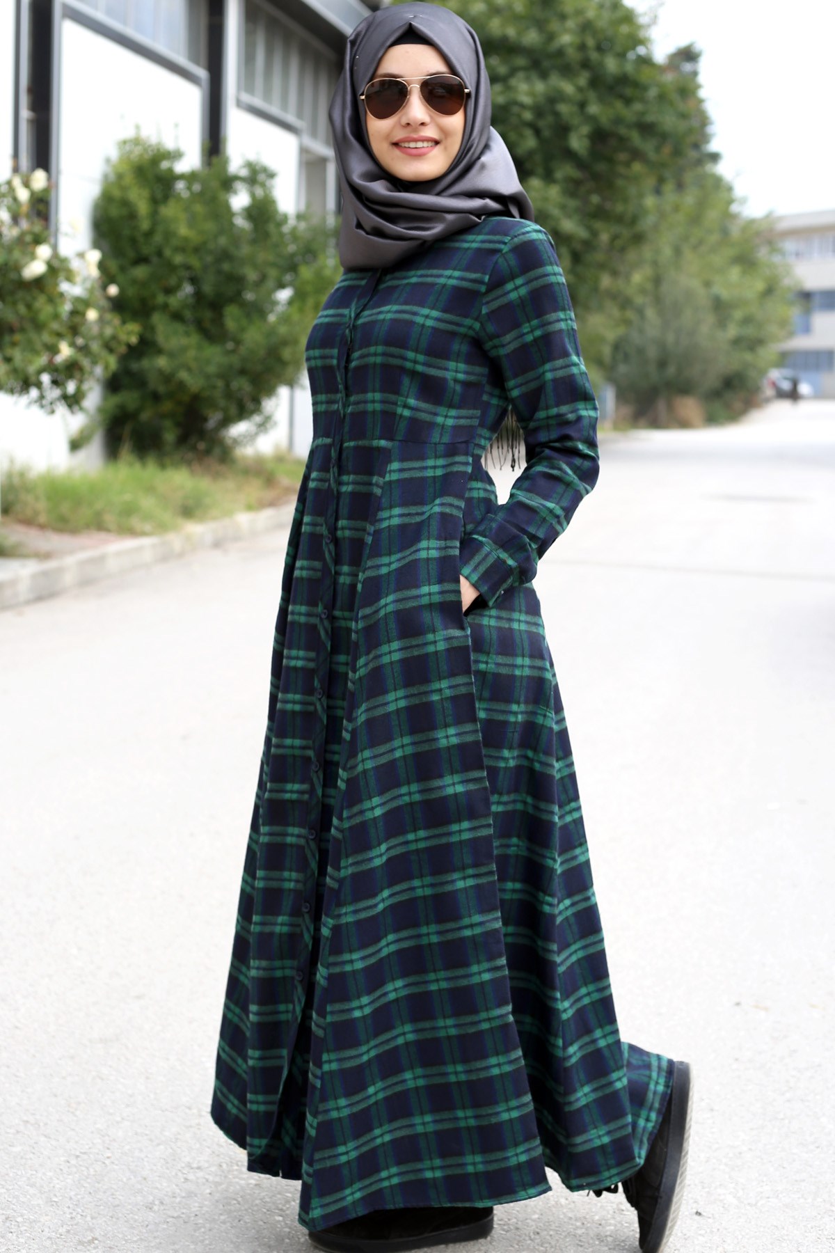 Kaşmir Bayan Elbise 4493B