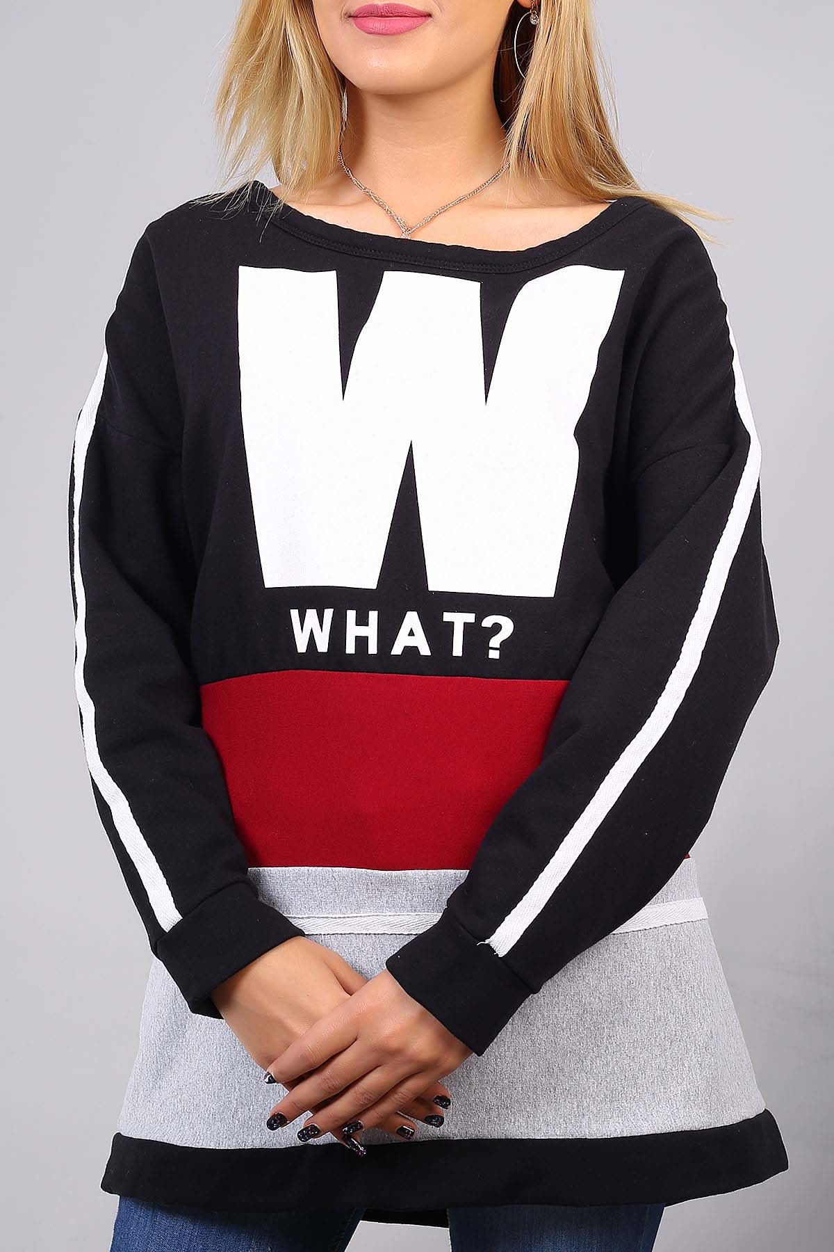 Yazı Detay Salaş Sweat Tunik 4458B