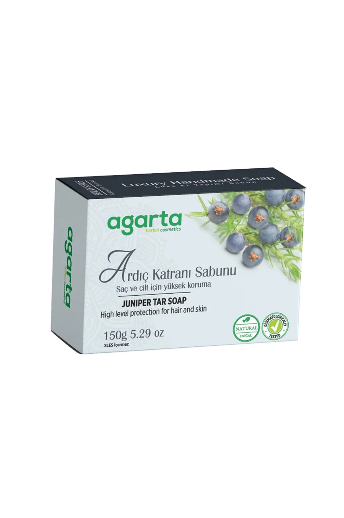 Agarta El Yapımı Doğal Ardıç Katranı Sabunu 150 Gr 443795