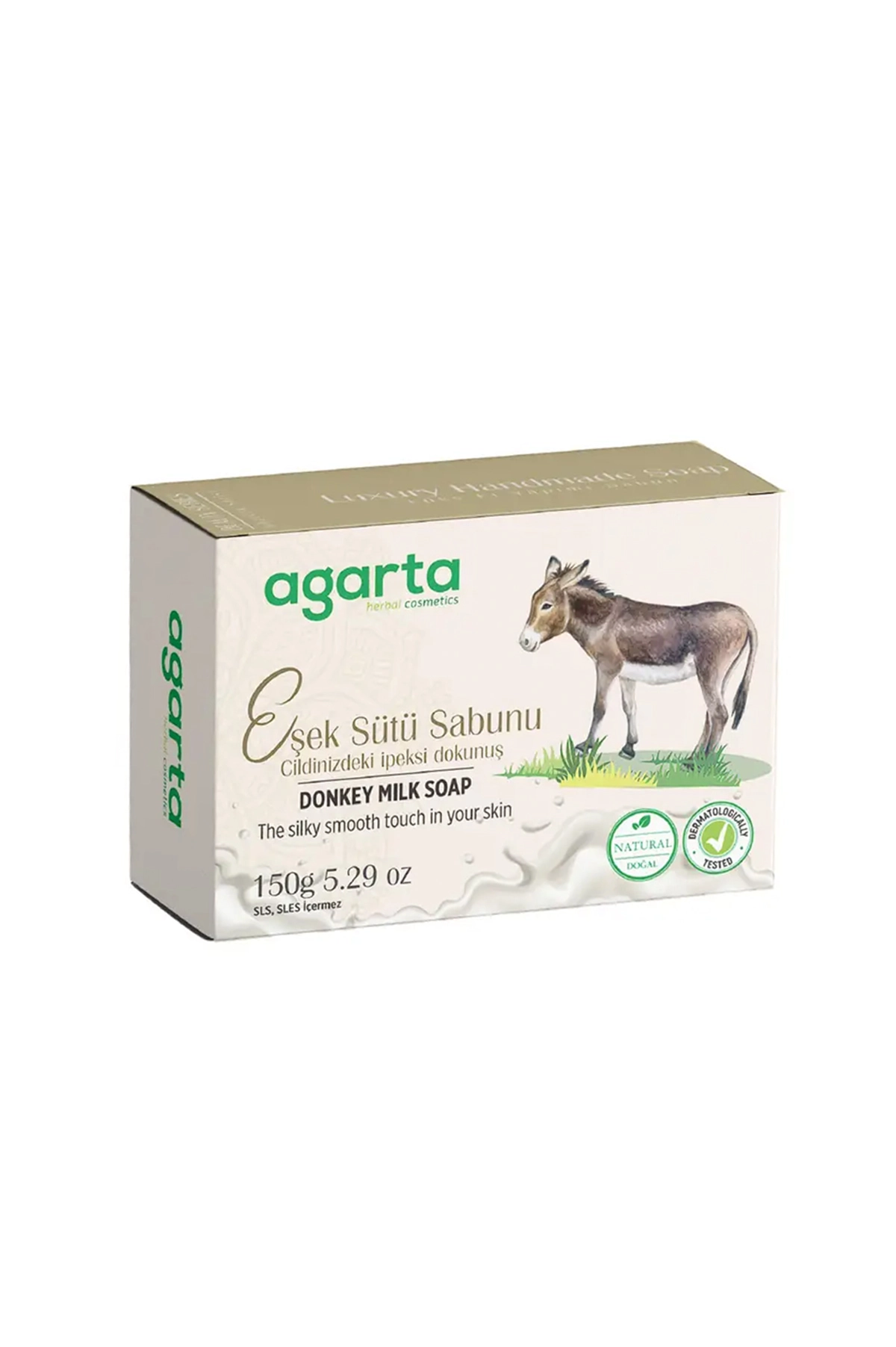 Agarta El Yapımı Doğal Eşek Sütü Sabunu 150 Gr 443811