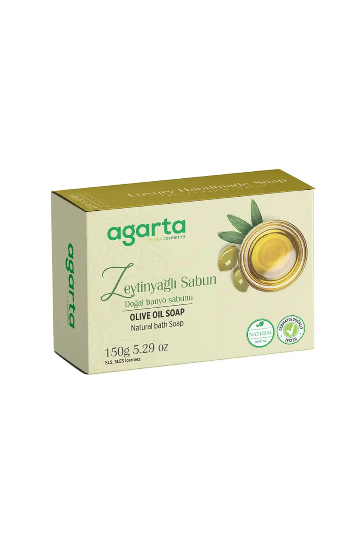 Agarta El Yapımı Doğal Zeytinyağlı Sabunu 150 Gr 443821