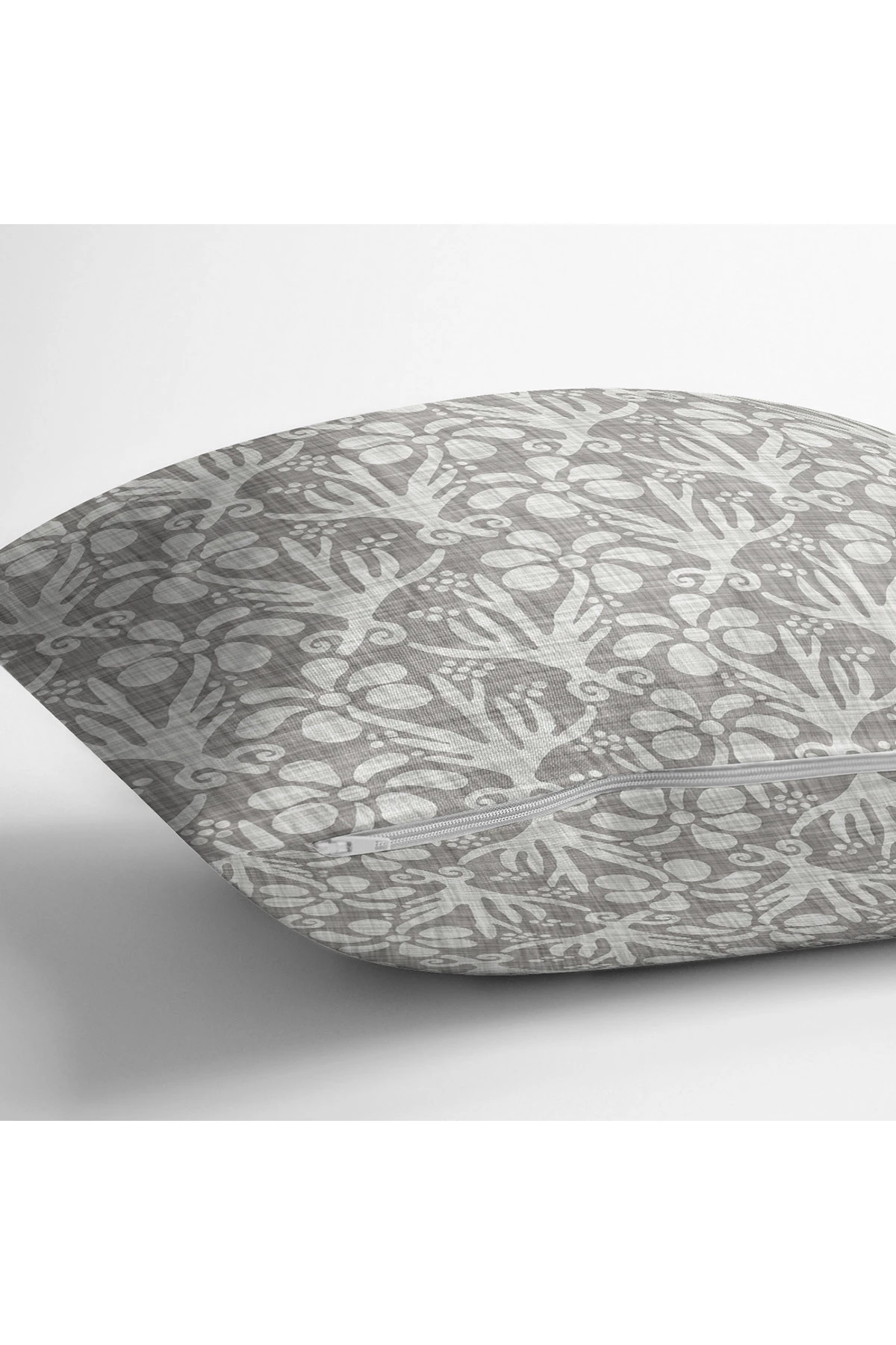 Taş 43x43 Dijital Baskılı Fermuarlı Modern Kırlent Kılıfı 272757