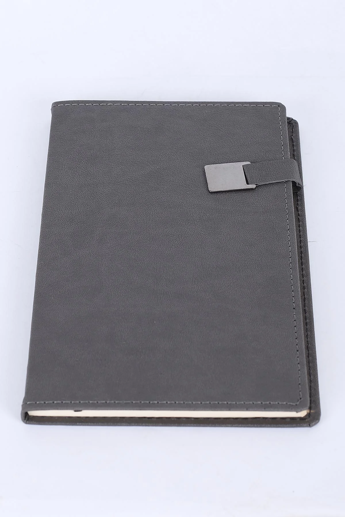 Antrasit 13x21 Cm Tokaç Thermo Kapak Tokalı 80 Yaprak Çizgili Defter 387584