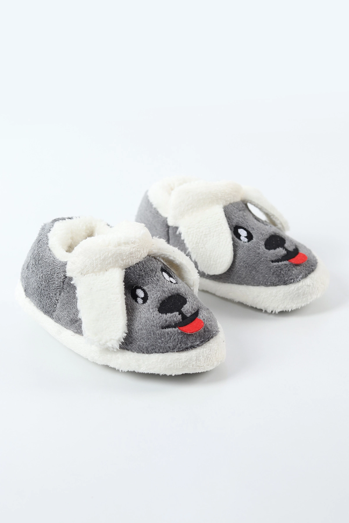 Antrasit ( 25 - 34 ) Peluş Figürlü Erkek Çocuk Panduf 494659