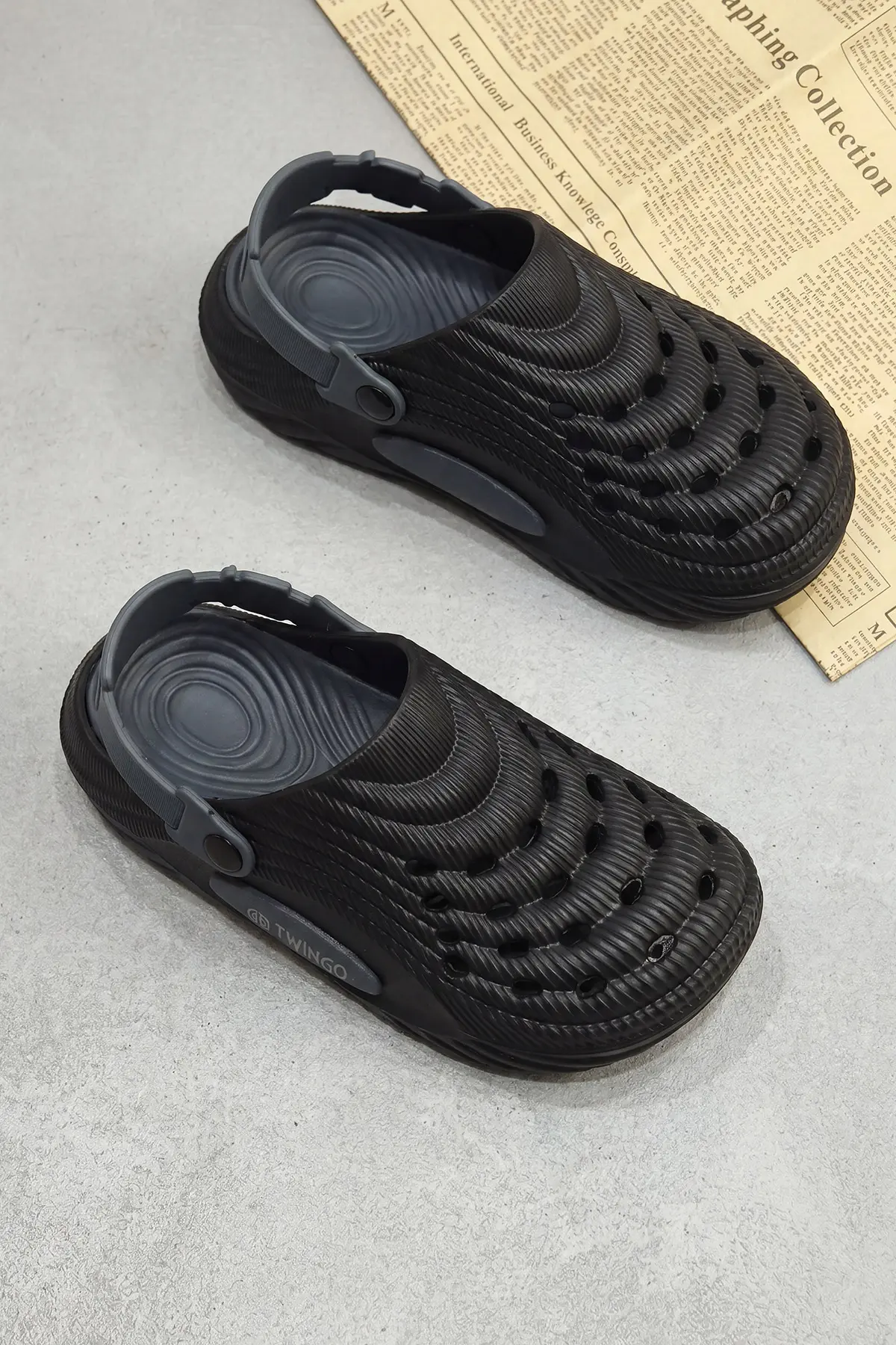 Antrasit ( 36 - 40 ) Erkek Çocuk Terlik ve Sandalet 465776