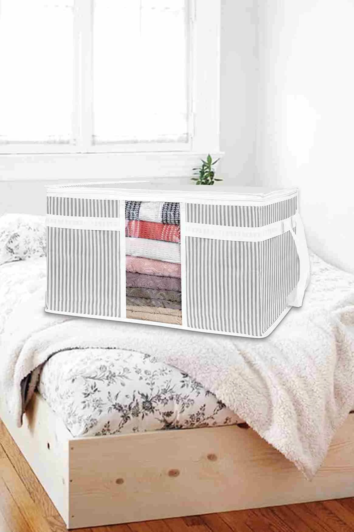 Antrasit 75x40x40 Pencereli Yastık Hurcu 250421