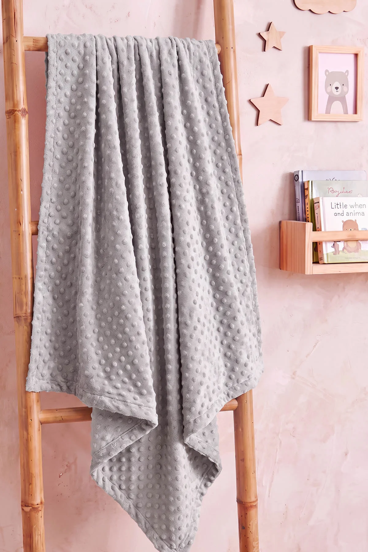 Antrasit (80*90 cm) Nohut Unisex Bebek Battaniye 498263