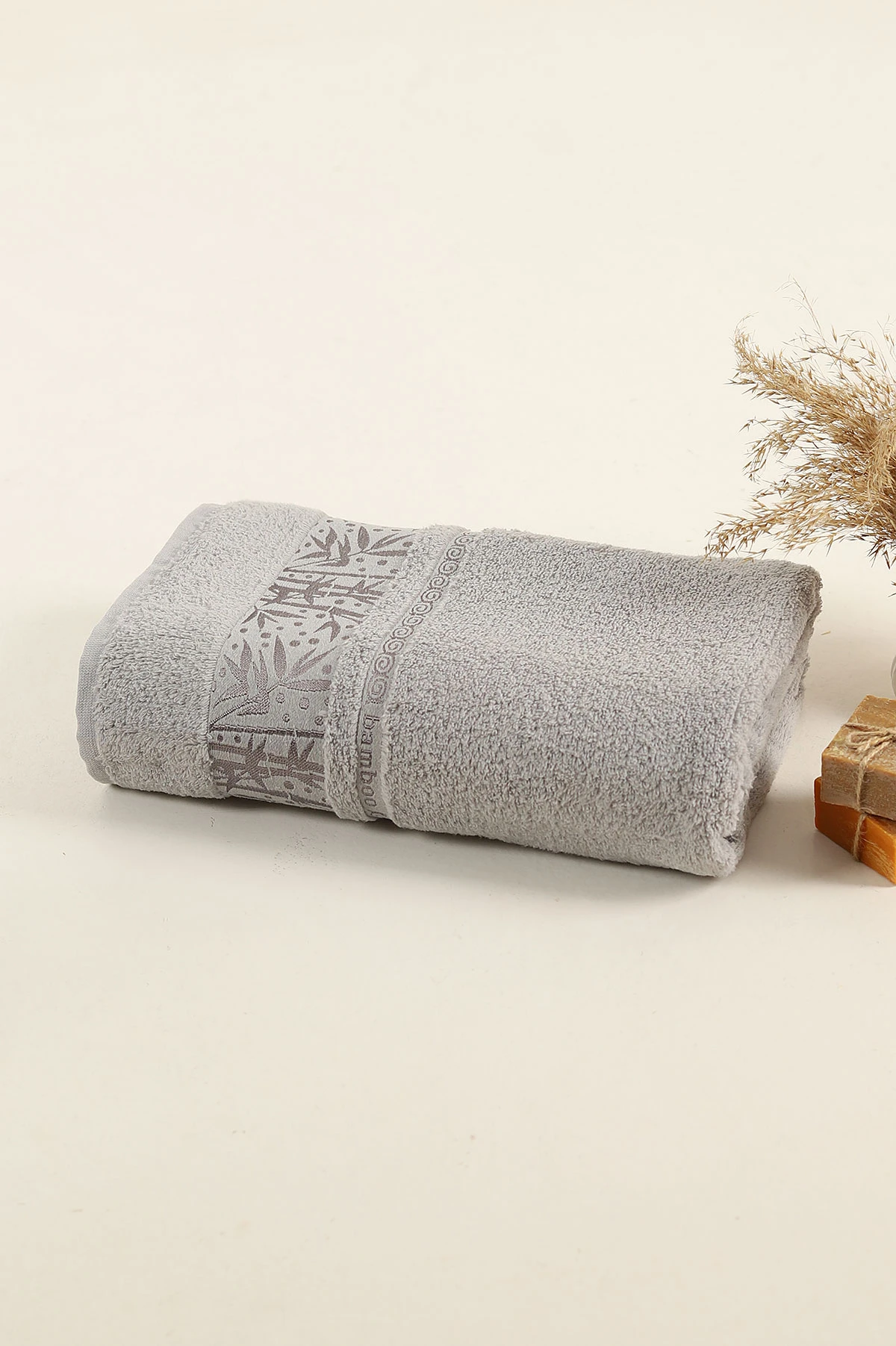 Antrasit 90x150 Bamboo Bursa Banyo Havlusu 247693