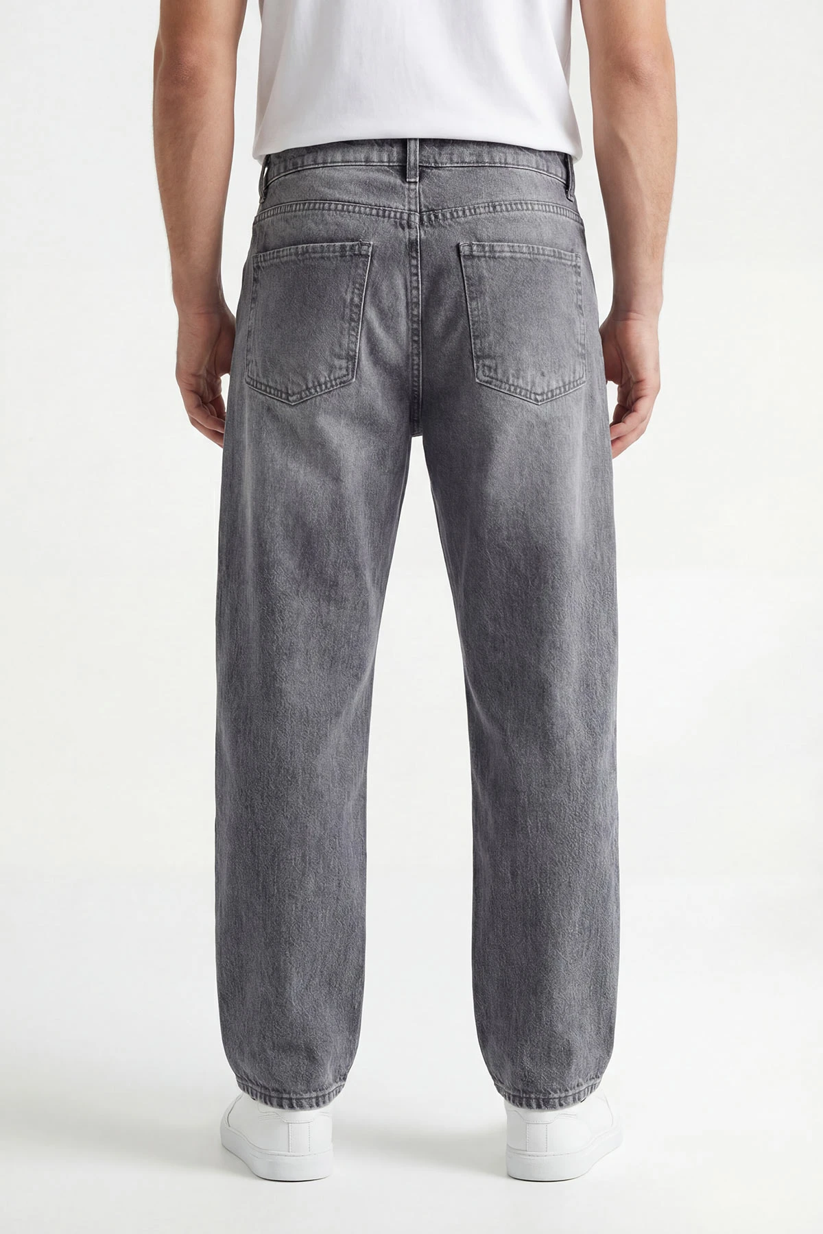 Antrasit Baggy Erkek Kot Pantolon 431119
