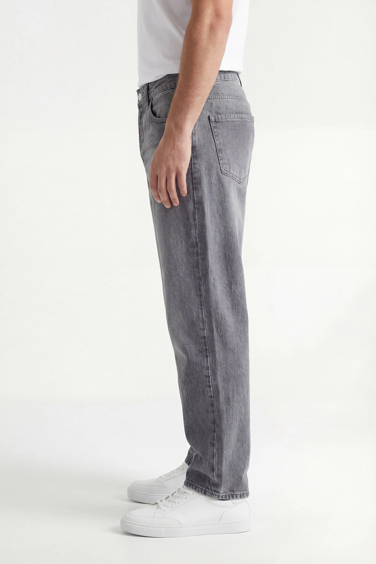 Antrasit Baggy Erkek Kot Pantolon 431119