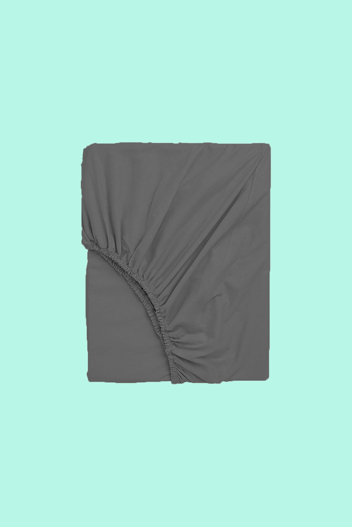 160x200 Füme Bella Home Ranforce Lastik Çarşaf Seti 205398