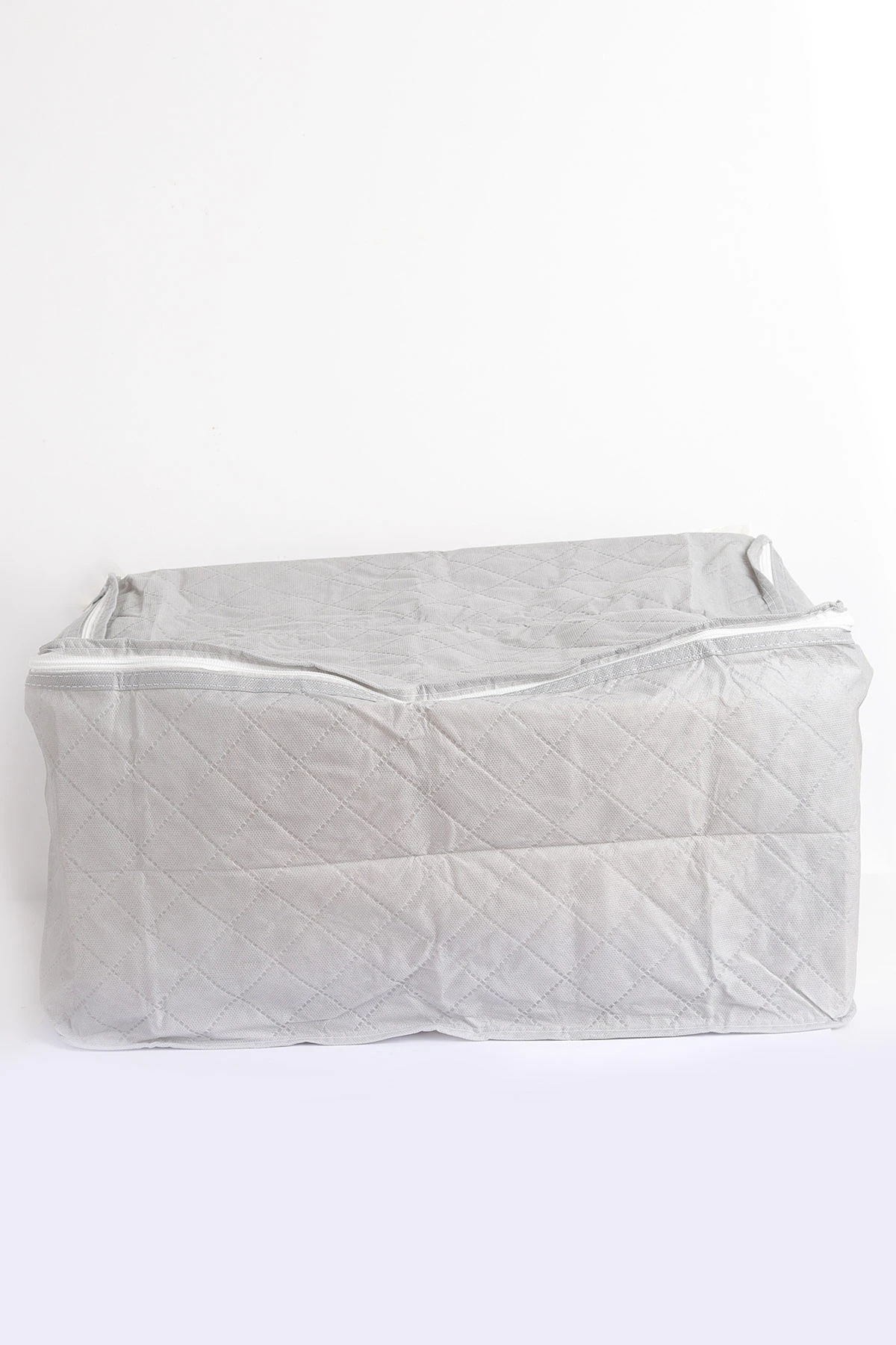 Antrasit Fermuarlı 35x50x25 Cm Kazak Hurcu Tela Kumaş 318860