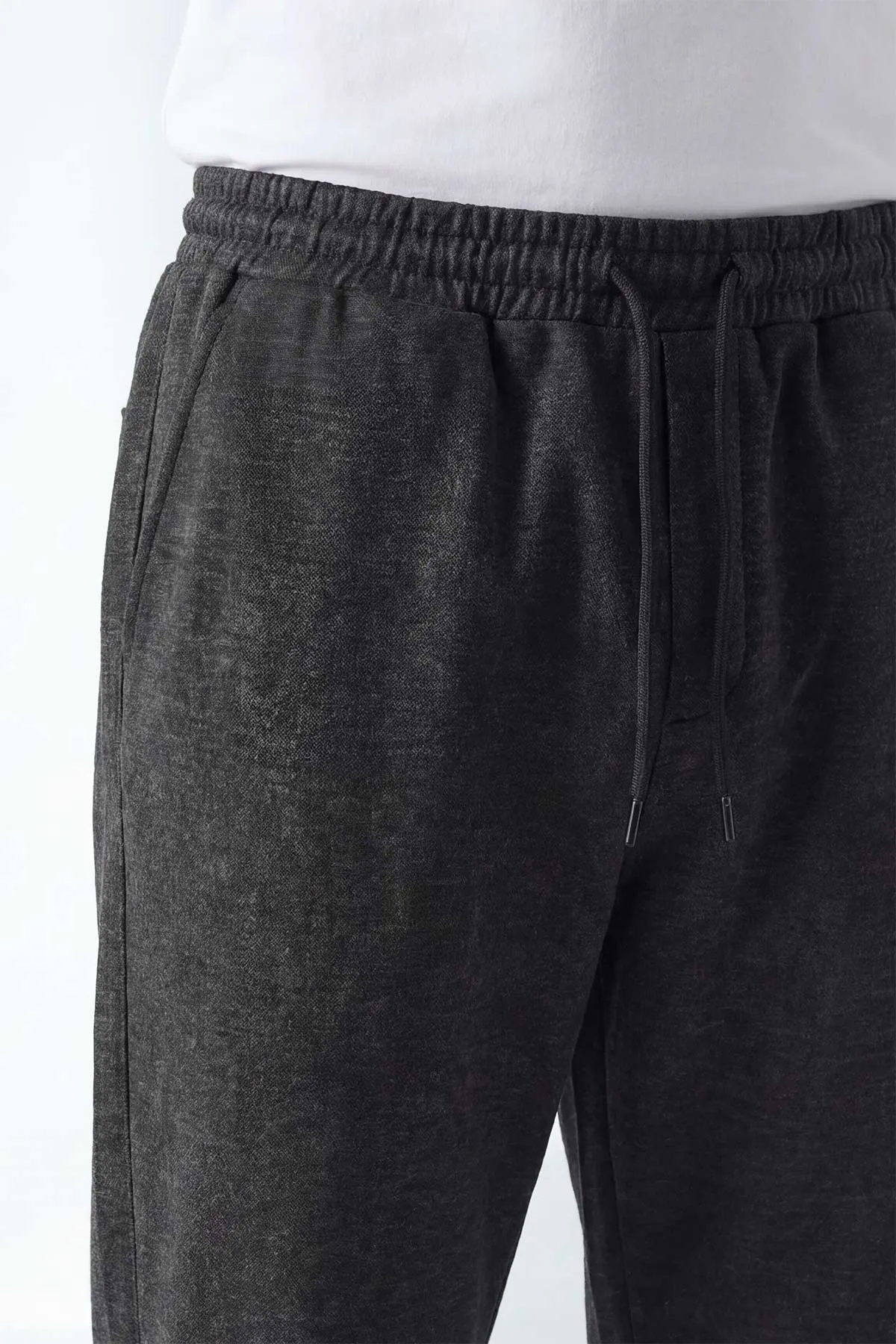 Antrasit Pike Kumaş Boyfriend Erkek Pantolon 442100