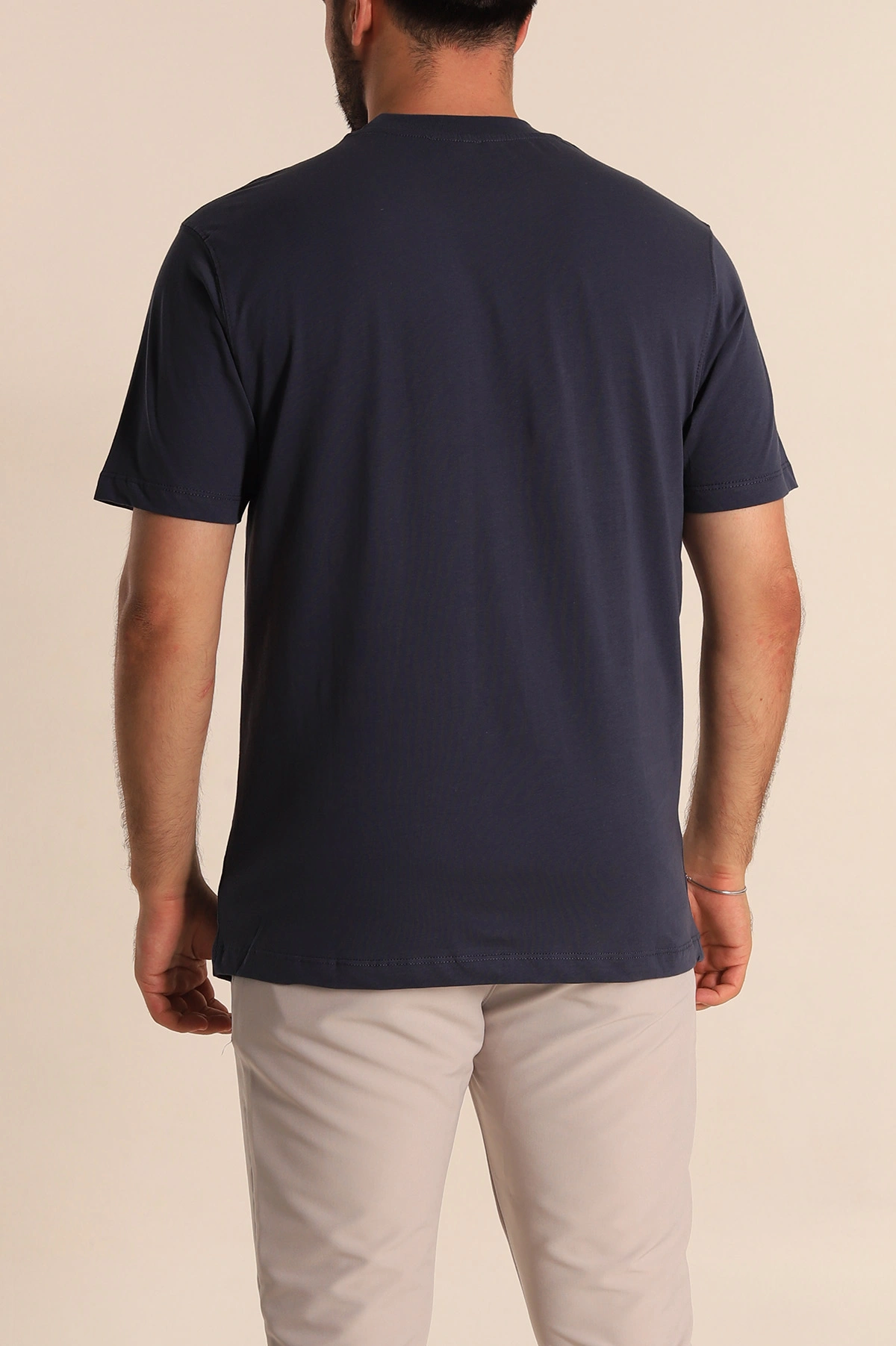 Antrasit Relaxed Fit Basic Erkek Tişört 279897